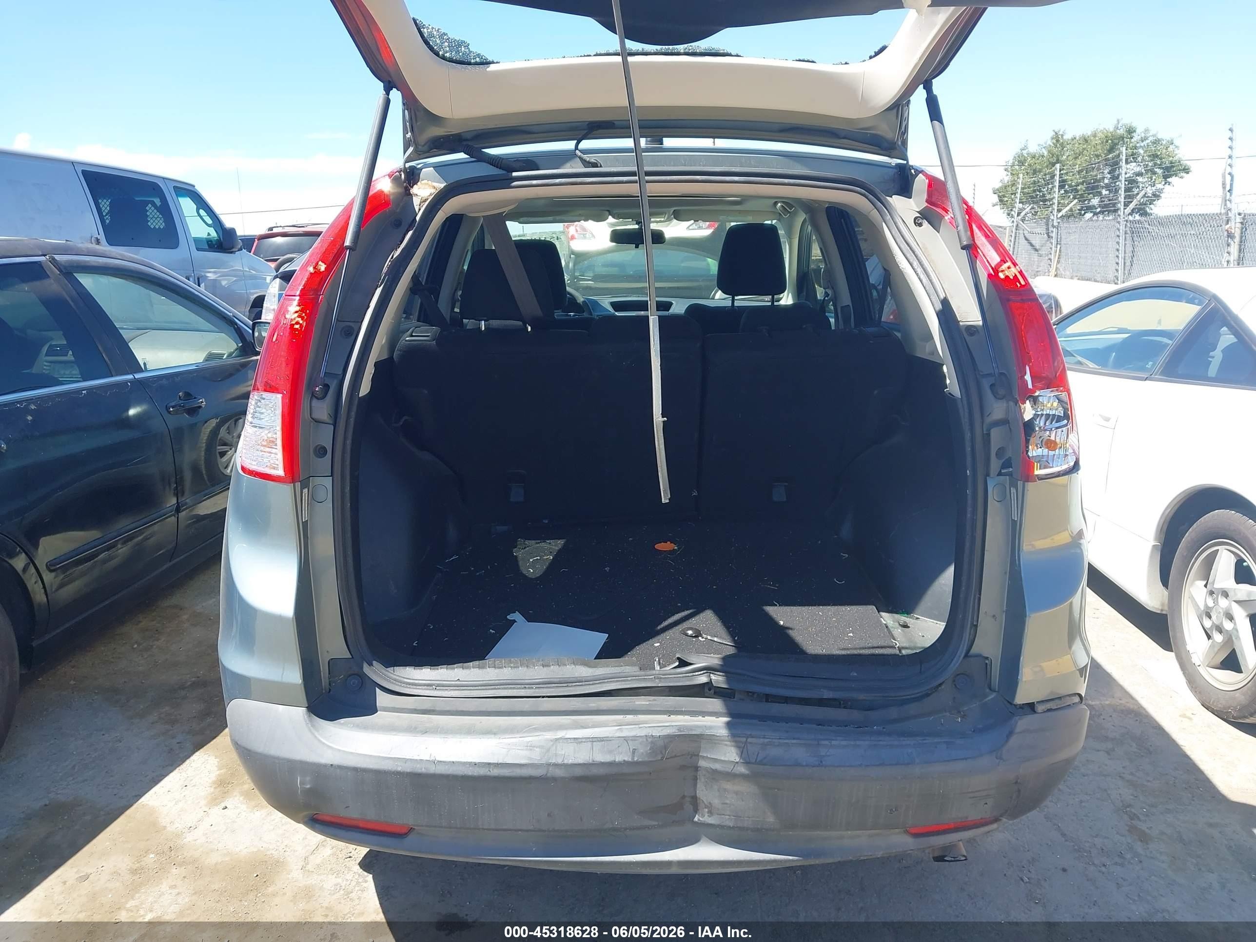 2012 Honda Cr-v Ex Синий vin: JHLRM3H56CC005531