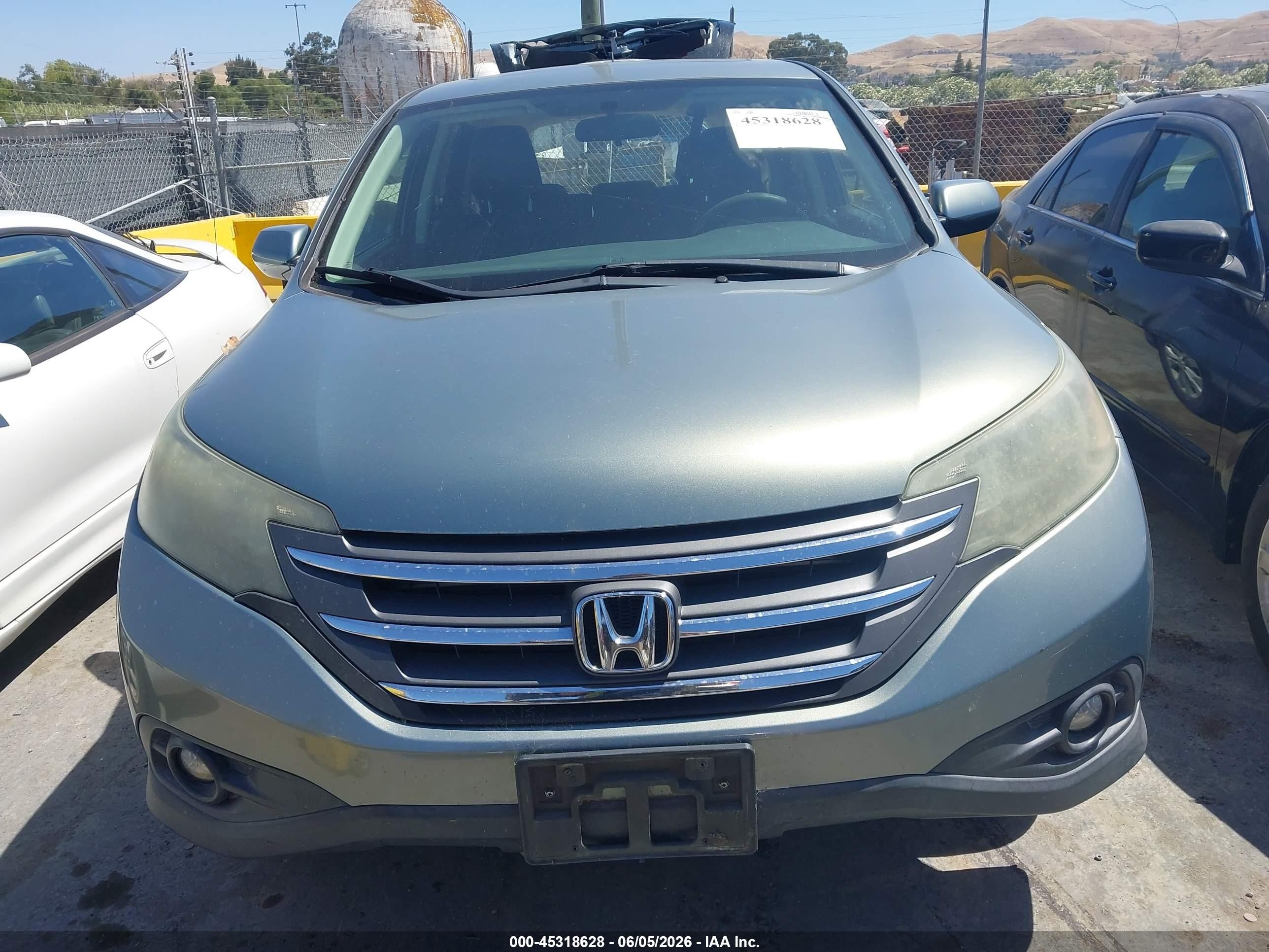 2012 Honda Cr-v Ex Синий vin: JHLRM3H56CC005531