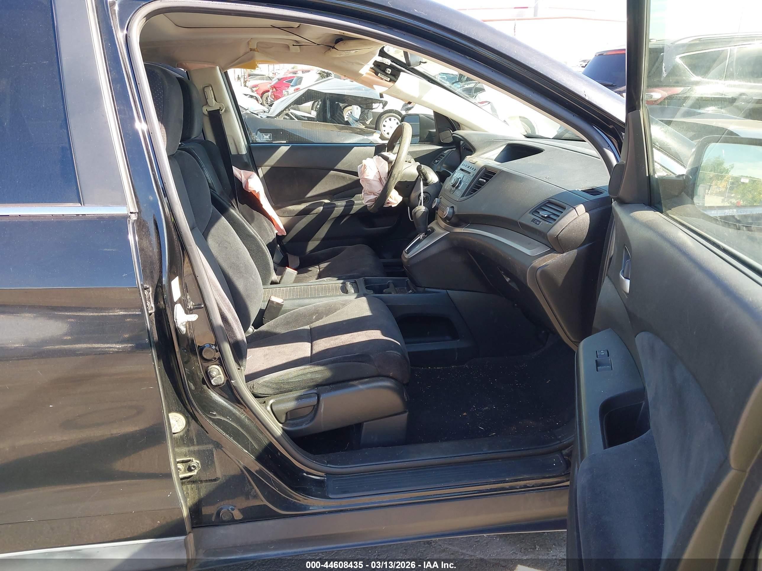 2012 Honda Cr-v Ex Black vin: JHLRM3H57CC007322