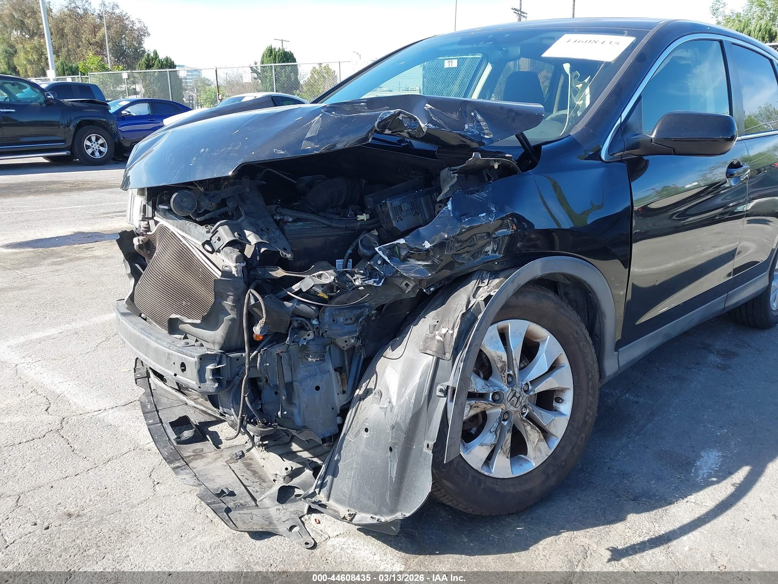 2012 Honda Cr-v Ex Black vin: JHLRM3H57CC007322