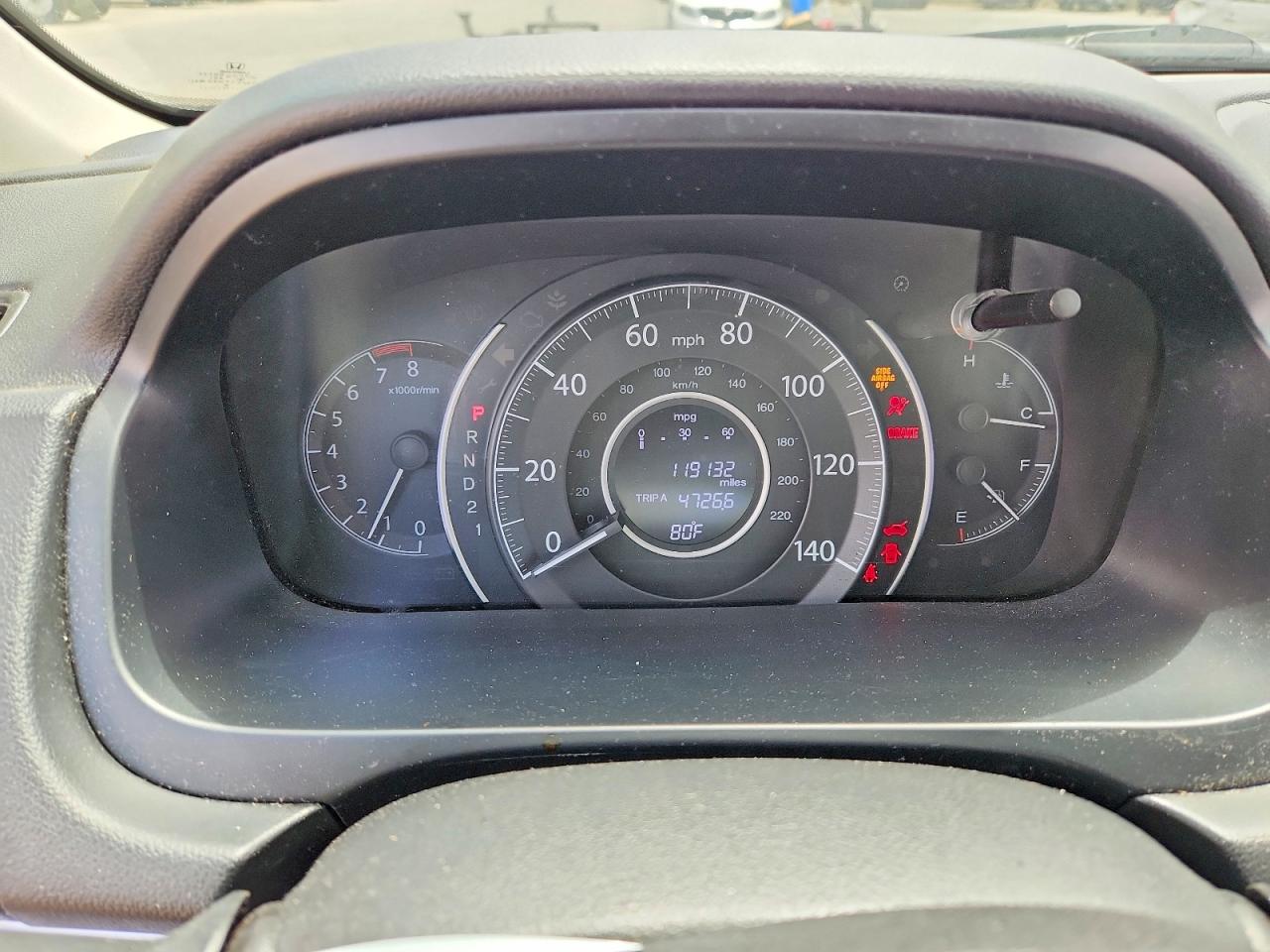 2012 Honda Cr-v Ex Black vin: JHLRM3H57CC010270