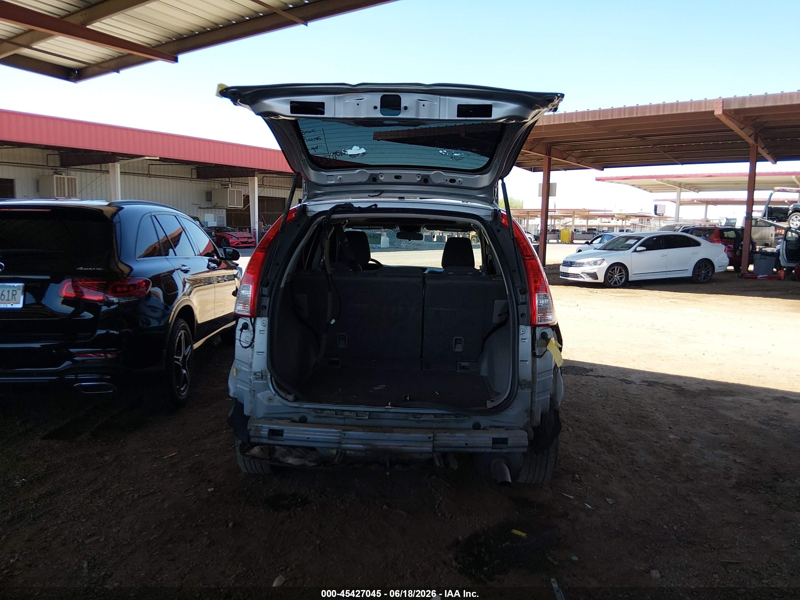 2012 Honda Cr-v Ex Silver vin: JHLRM3H58CC002436