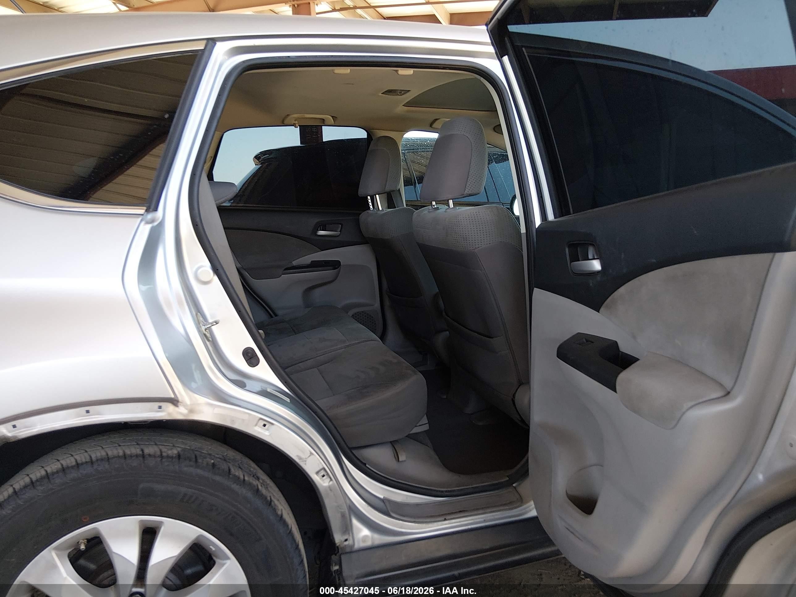 2012 Honda Cr-v Ex Silver vin: JHLRM3H58CC002436