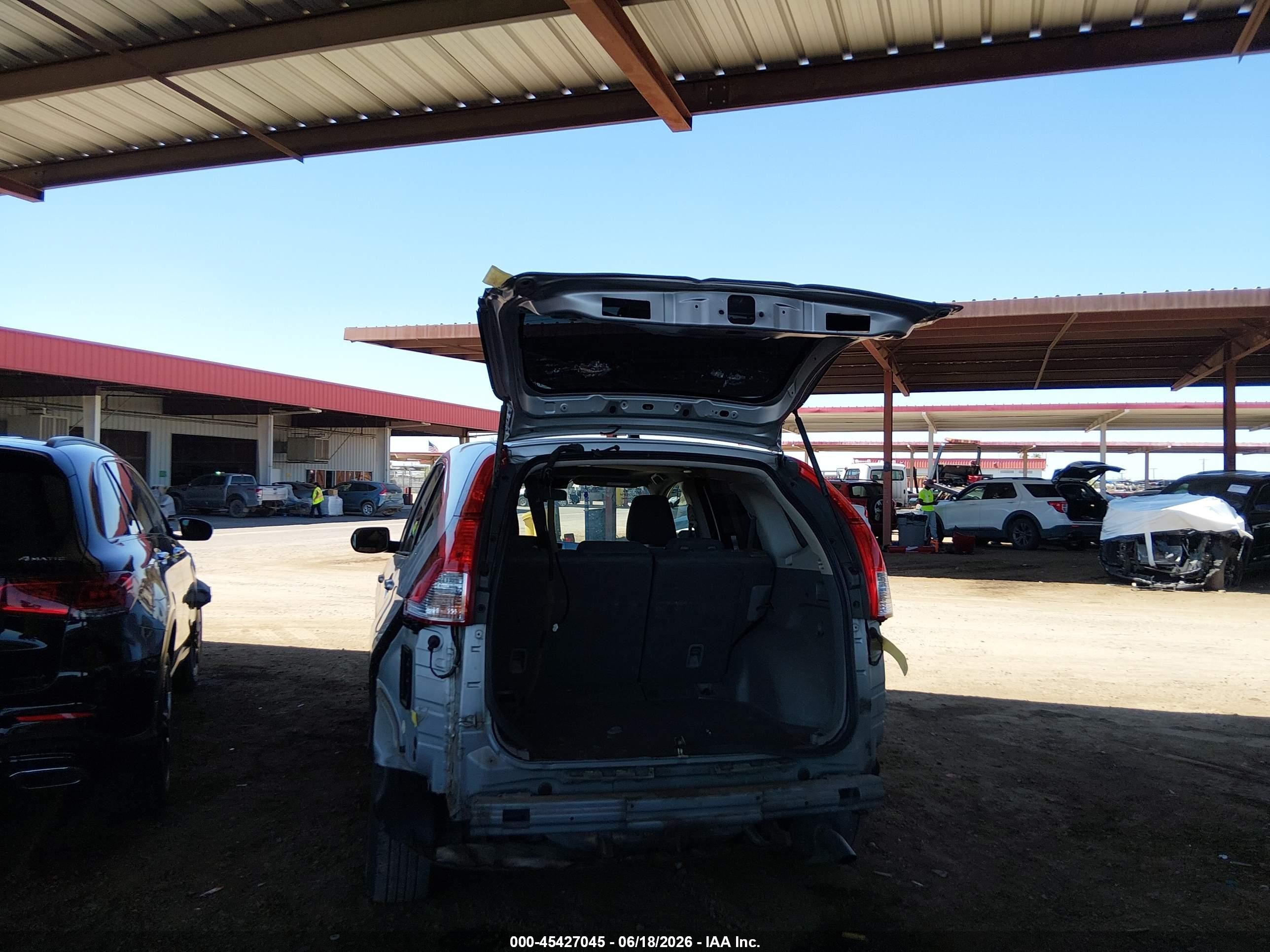 2012 Honda Cr-v Ex Silver vin: JHLRM3H58CC002436