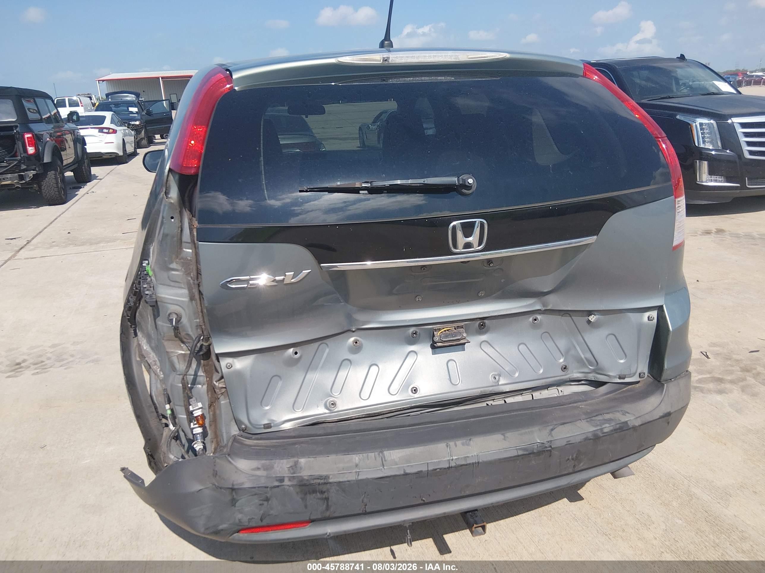 2012 Honda Cr-v Ex Зеленый vin: JHLRM3H59CC007922