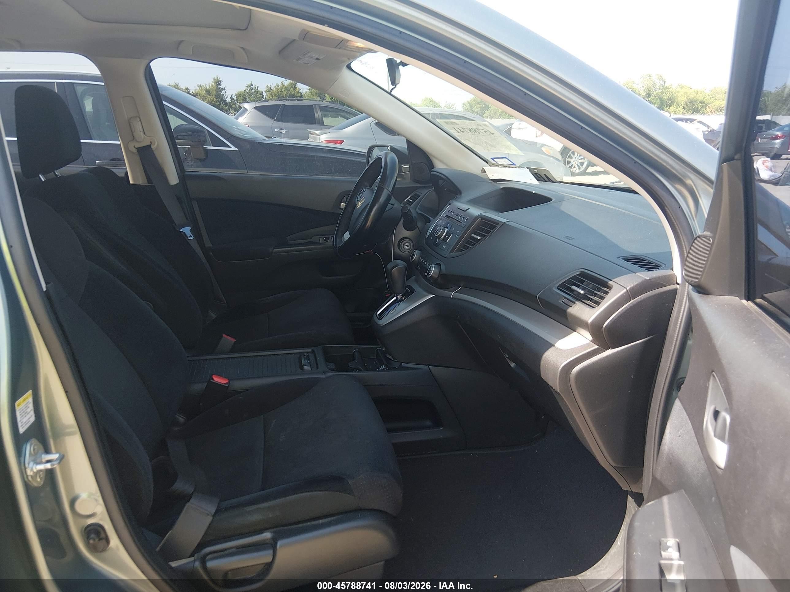 2012 Honda Cr-v Ex Зеленый vin: JHLRM3H59CC007922