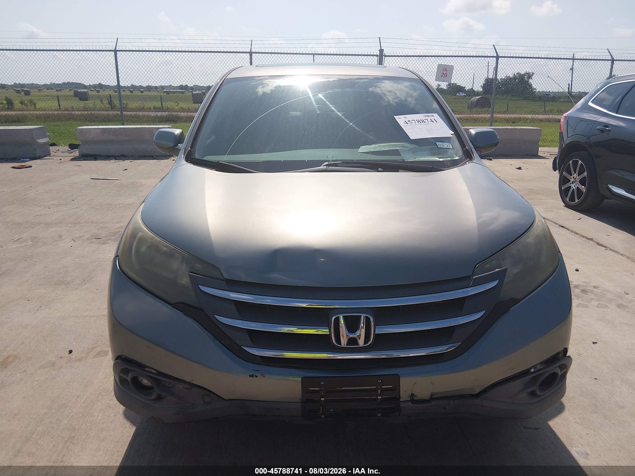 2012 Honda Cr-v Ex Зеленый vin: JHLRM3H59CC007922