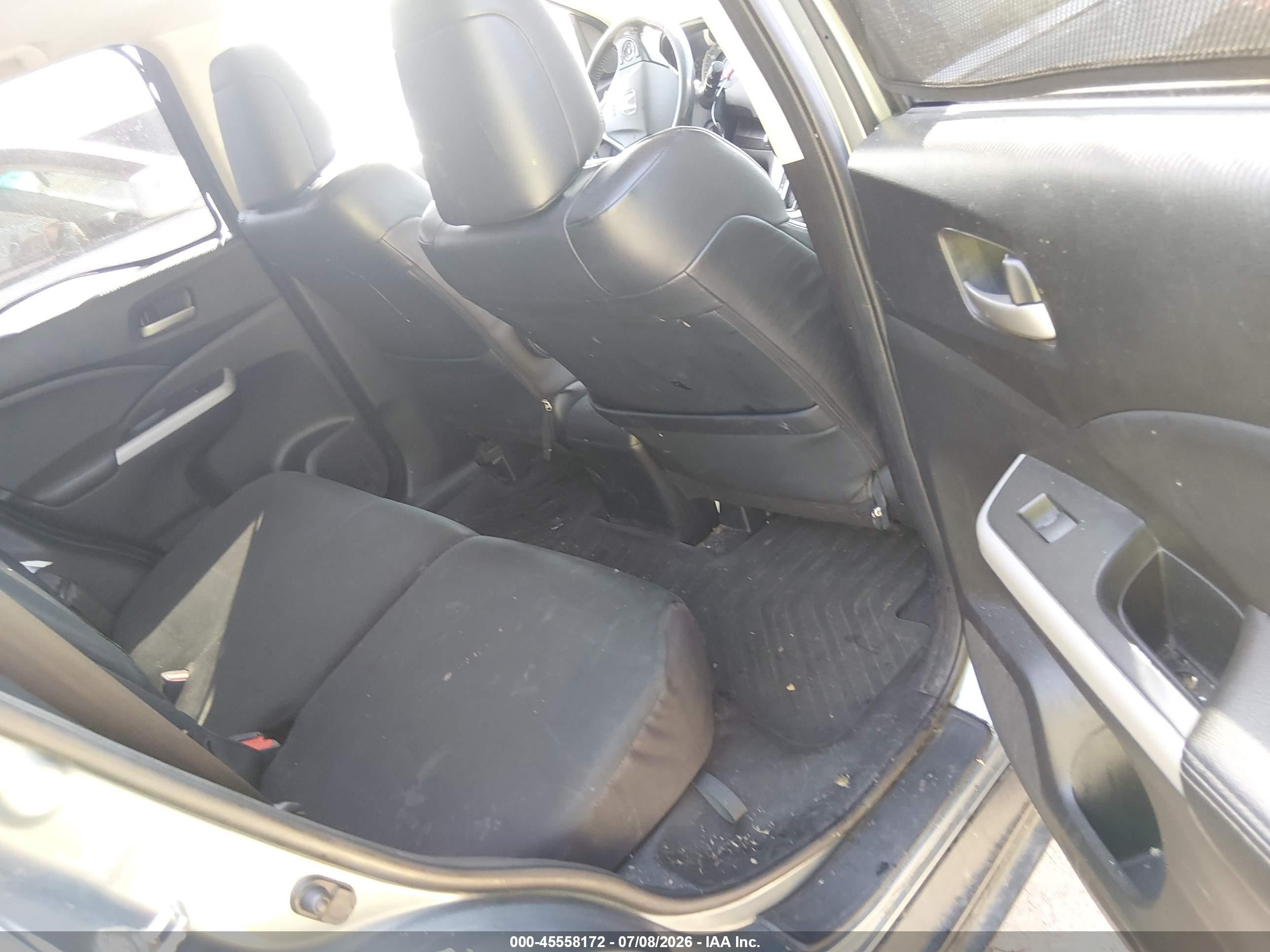2012 Honda Cr-v Ex-l Blue vin: JHLRM3H71CC000058
