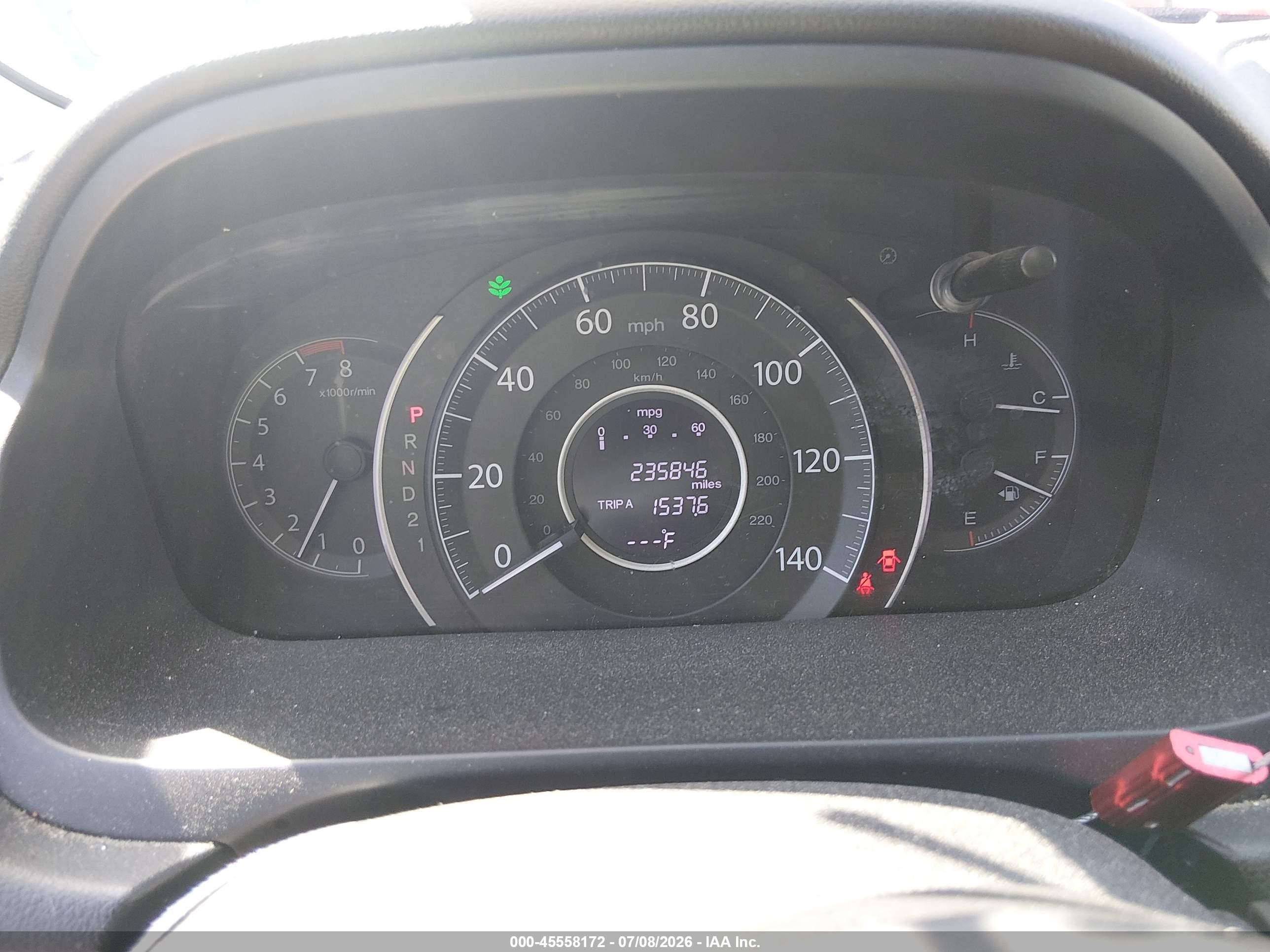 2012 Honda Cr-v Ex-l Blue vin: JHLRM3H71CC000058