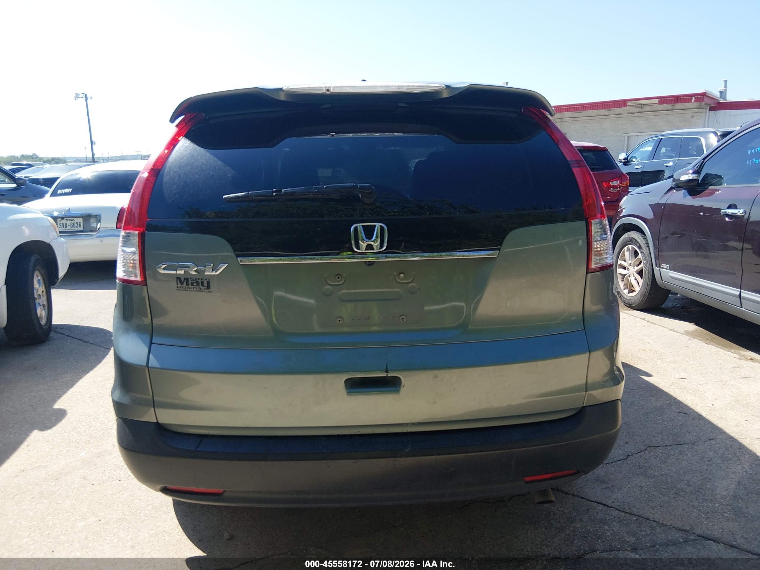 2012 Honda Cr-v Ex-l Blue vin: JHLRM3H71CC000058