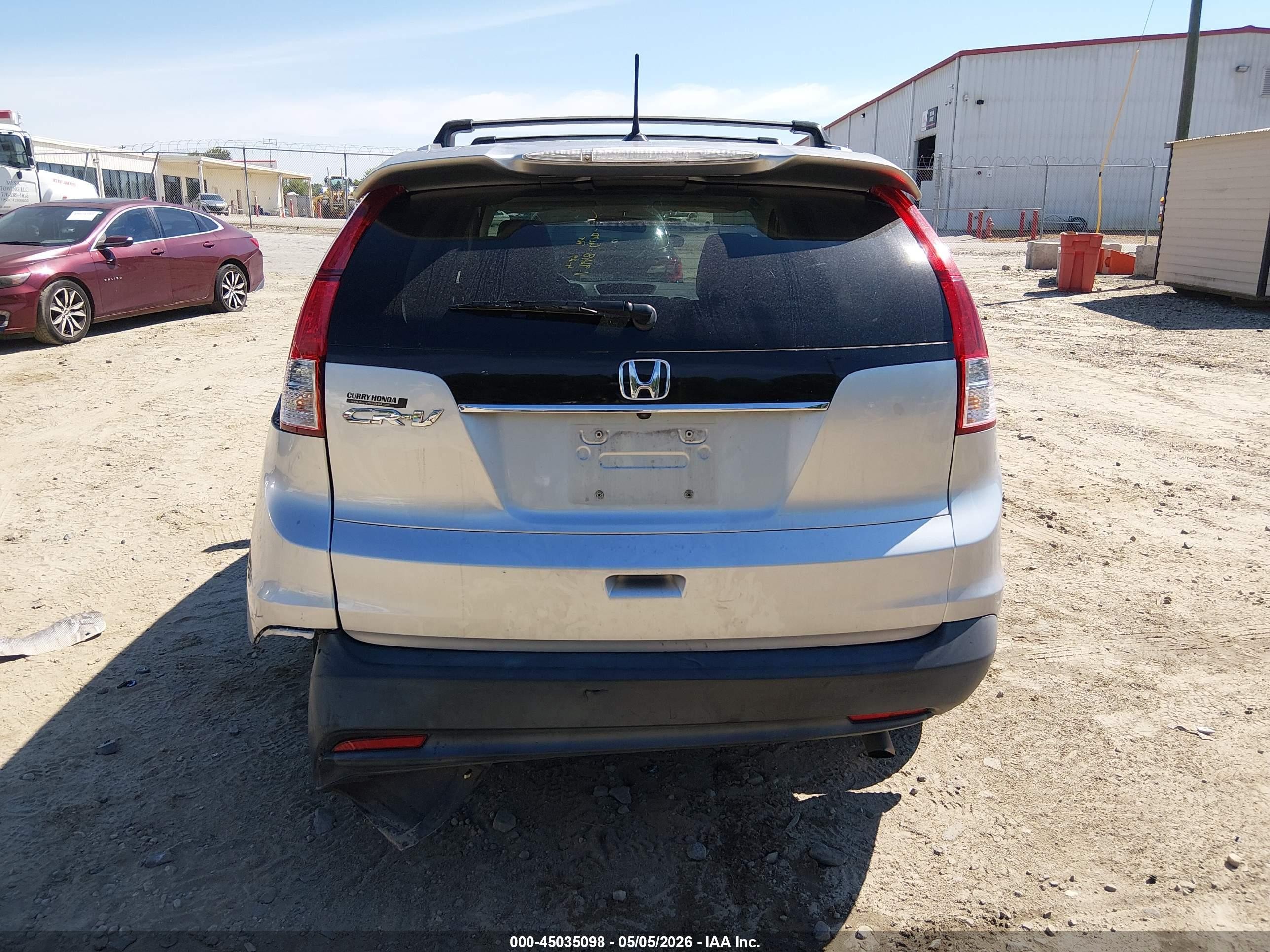 2012 Honda Cr-v Ex-l Silver vin: JHLRM3H71CC009648