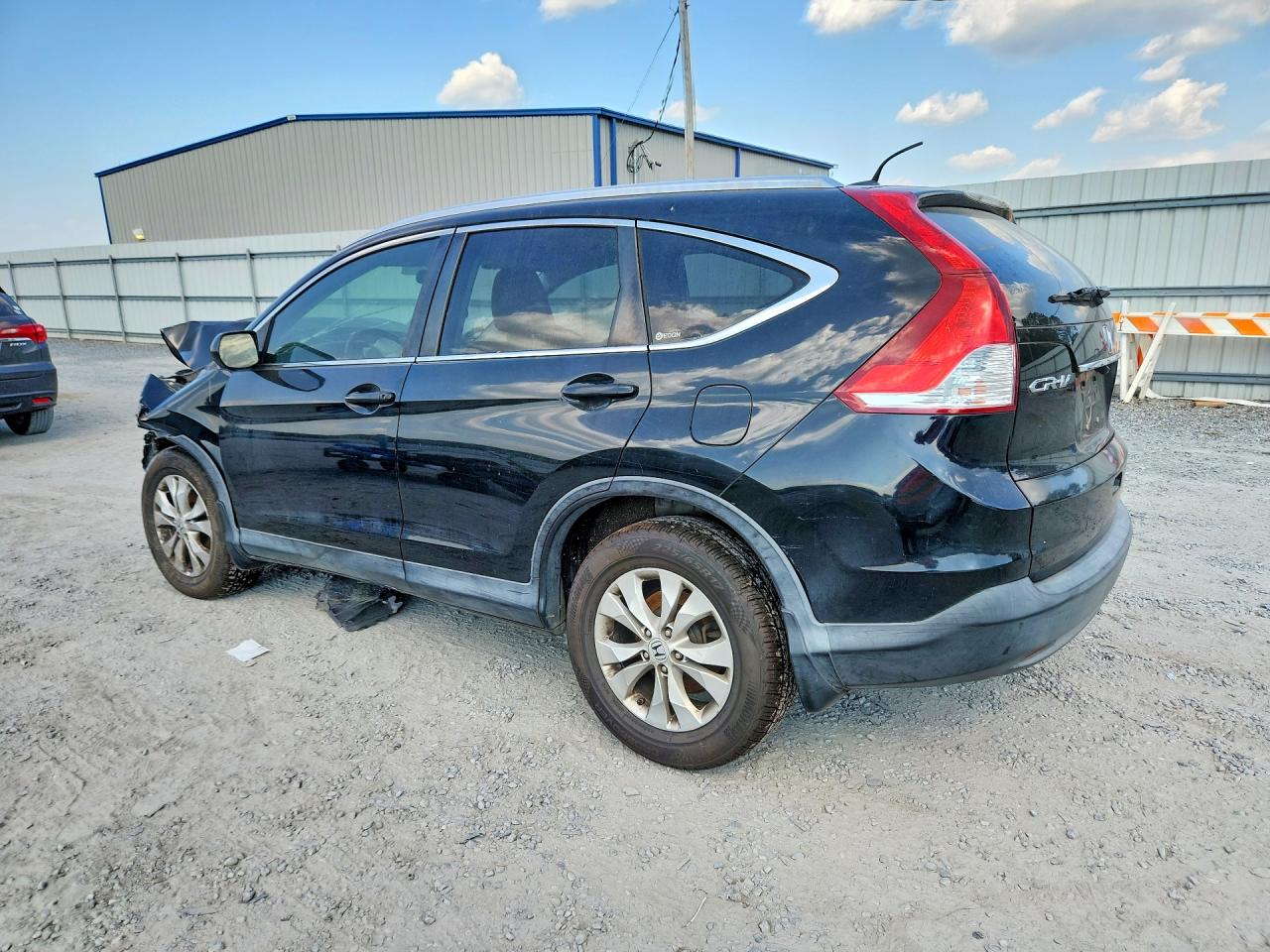 2012 Honda Cr-v Exl Black vin: JHLRM3H72CC000747