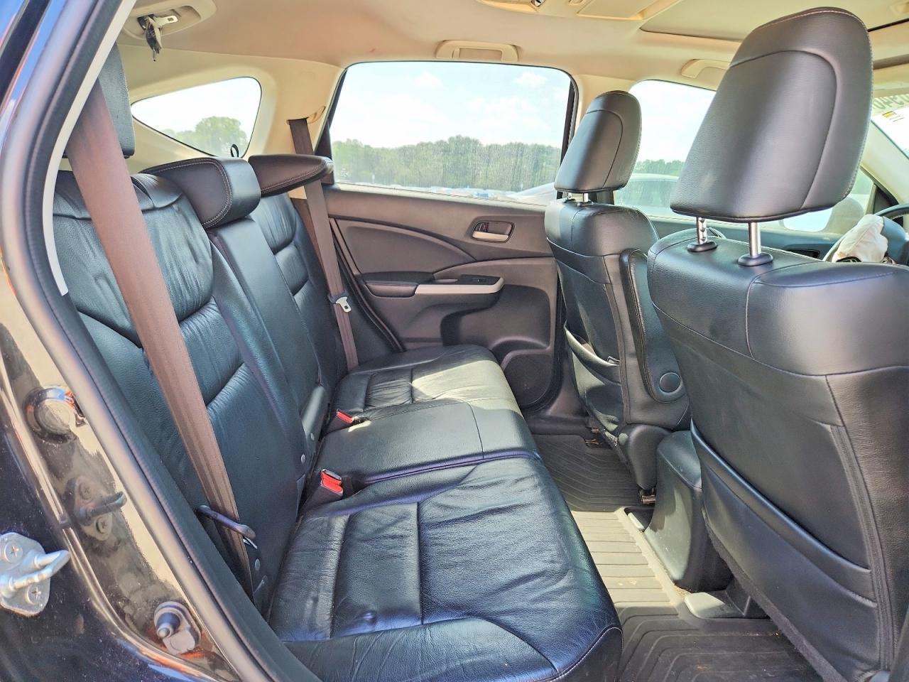 2012 Honda Cr-v Exl Black vin: JHLRM3H72CC000747