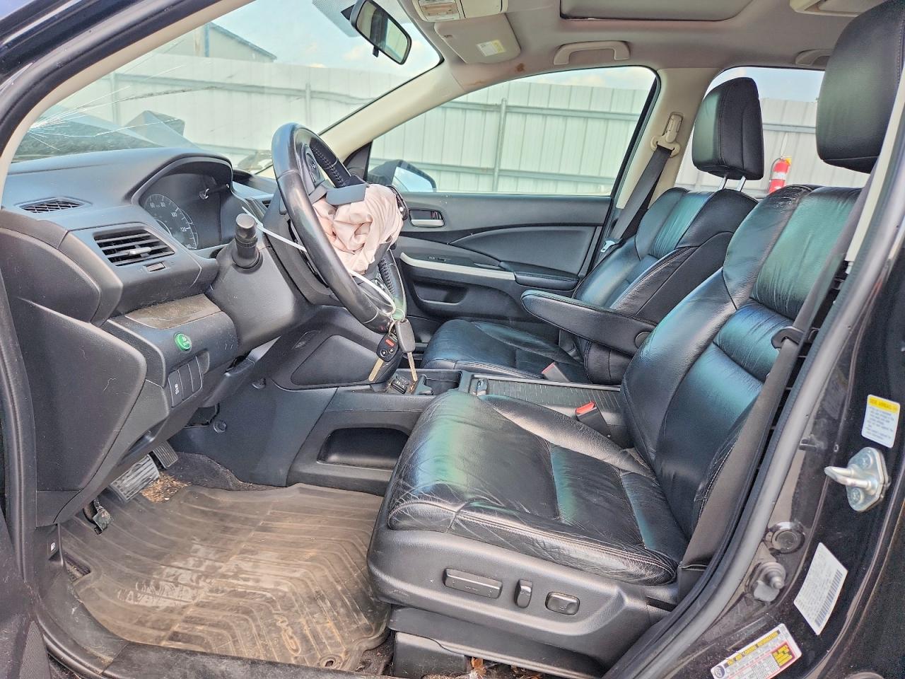 2012 Honda Cr-v Exl Black vin: JHLRM3H72CC000747