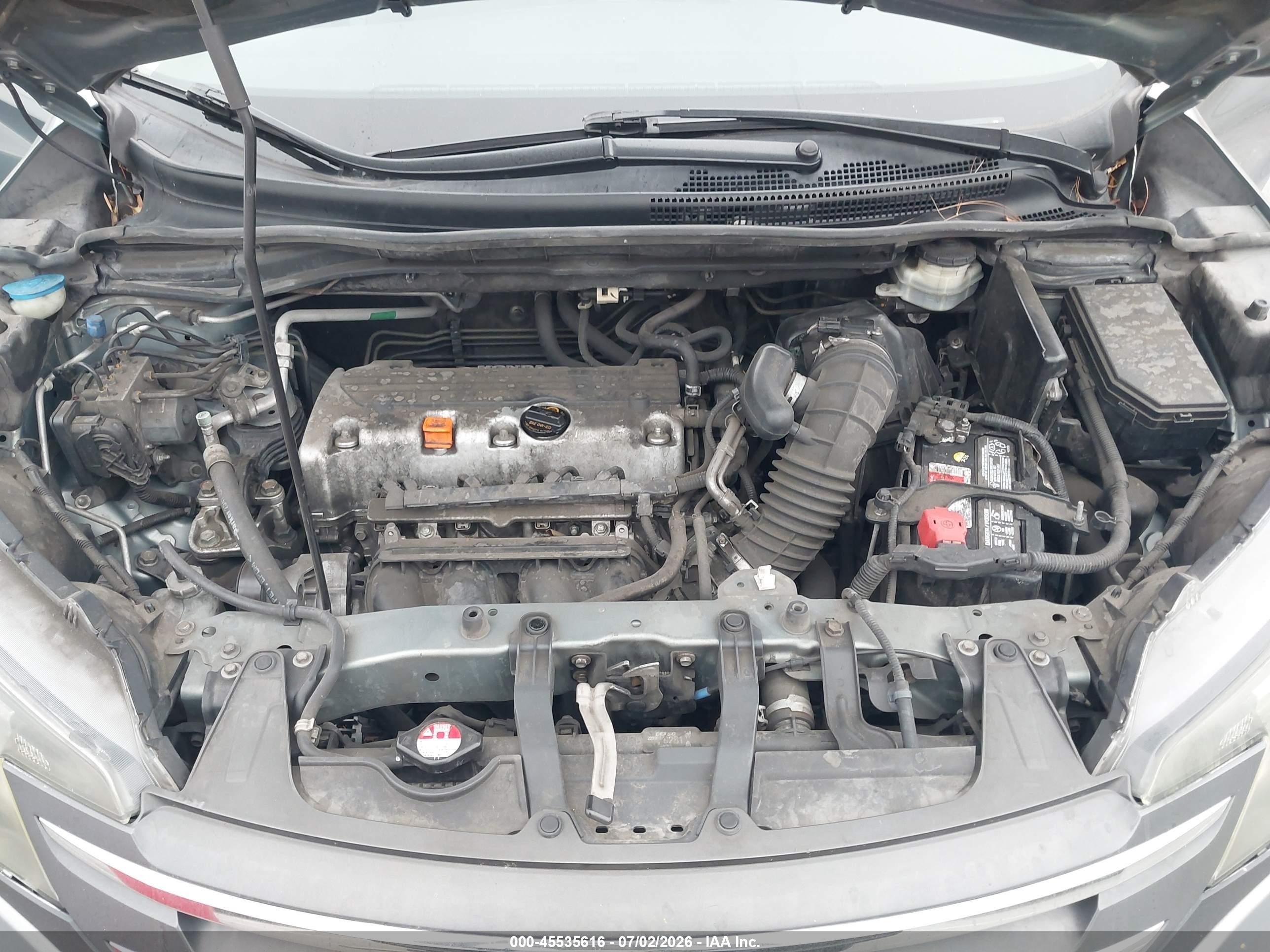 2012 Honda Cr-v Ex-l Blue vin: JHLRM3H73CC001082