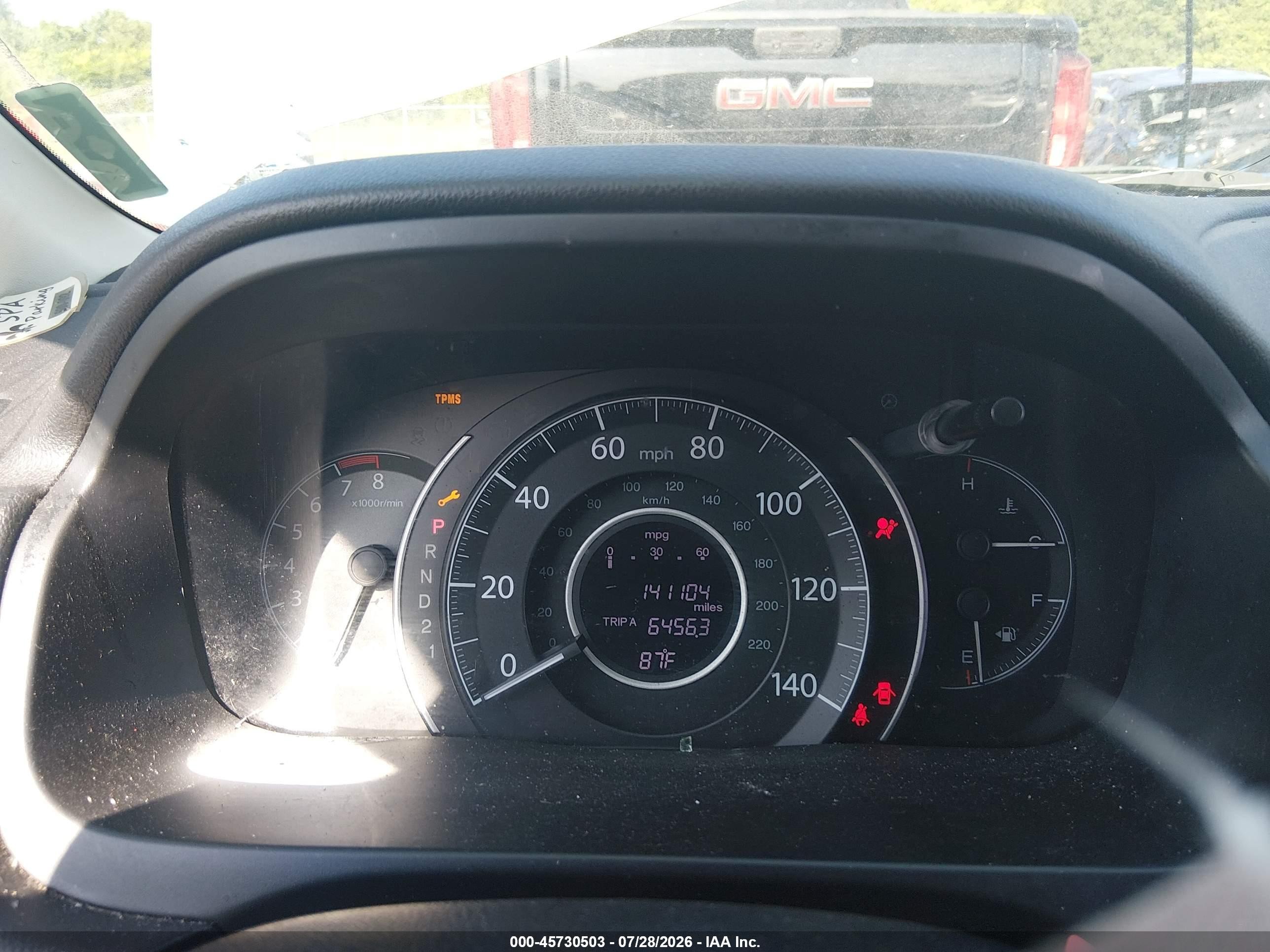2012 Honda Cr-v Ex-l Gray vin: JHLRM3H73CC004273