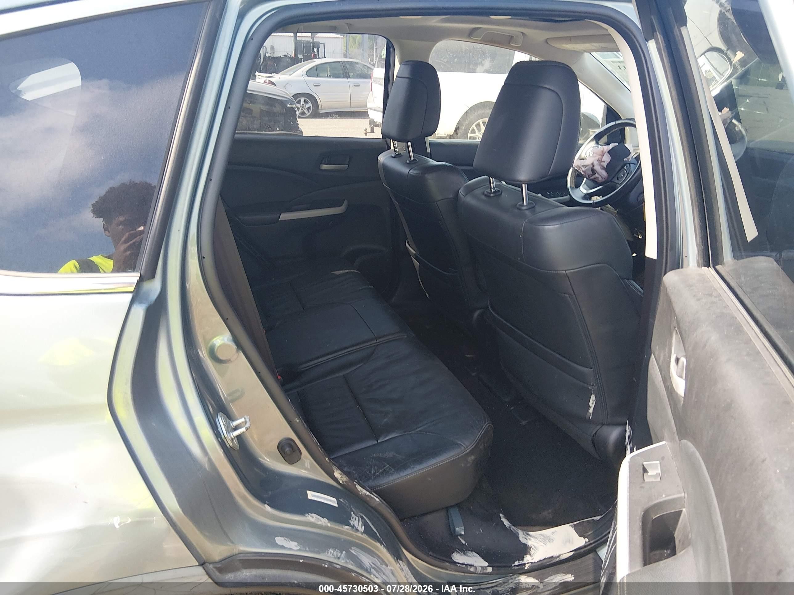 2012 Honda Cr-v Ex-l Gray vin: JHLRM3H73CC004273