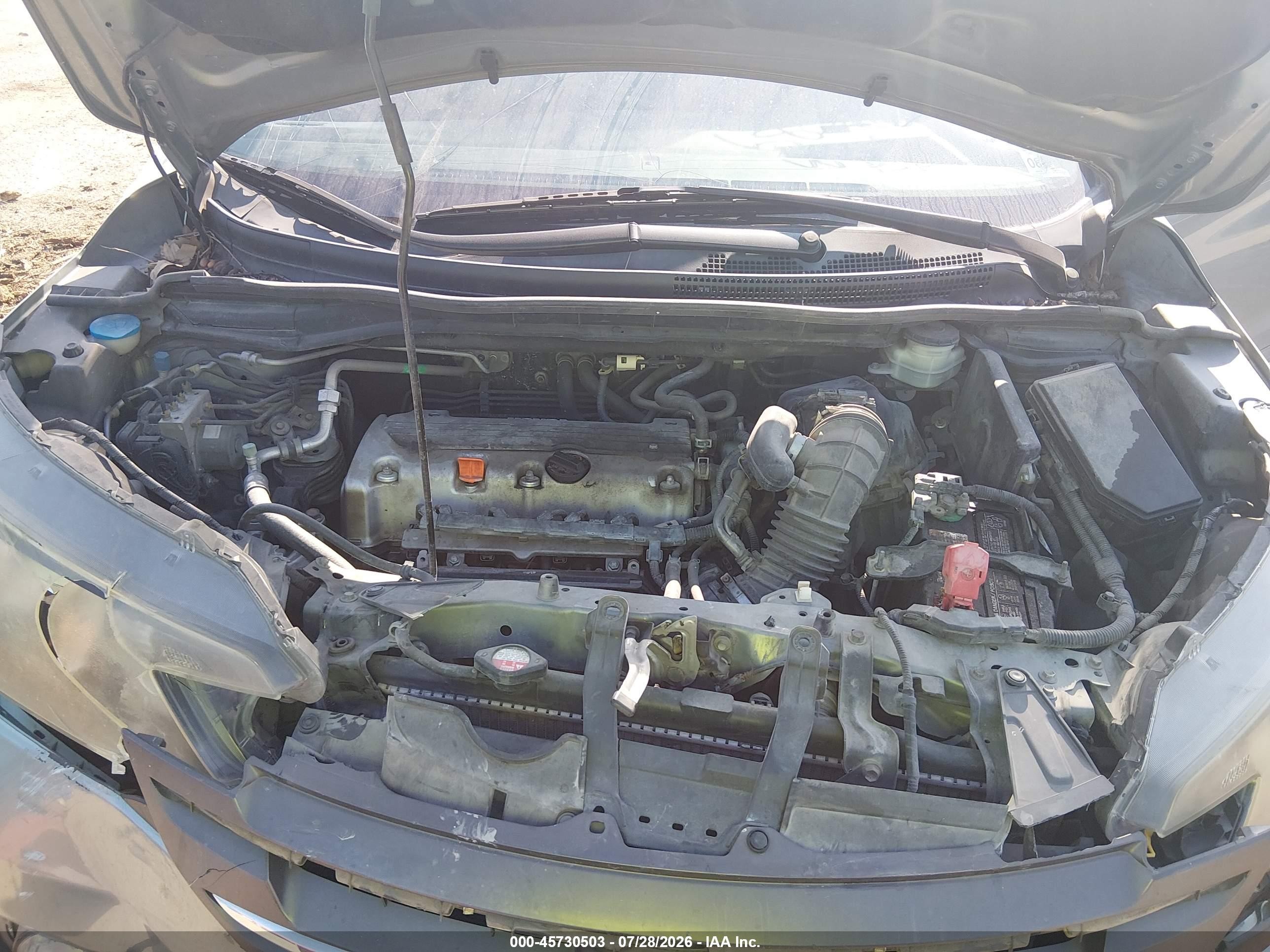 2012 Honda Cr-v Ex-l Gray vin: JHLRM3H73CC004273