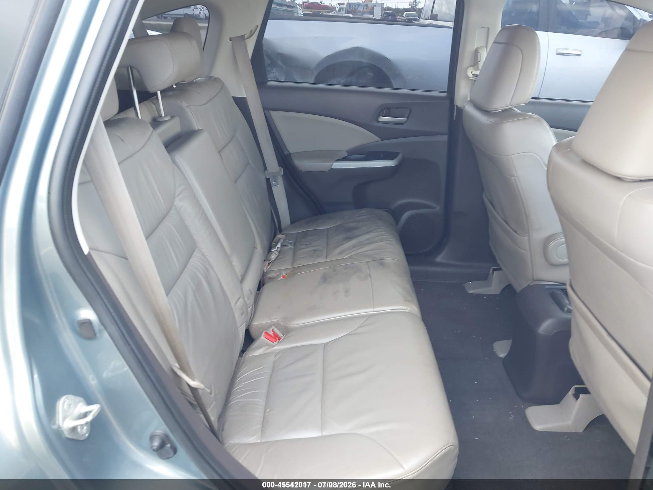 2012 Honda Cr-v Ex-l Green vin: JHLRM3H73CC006699
