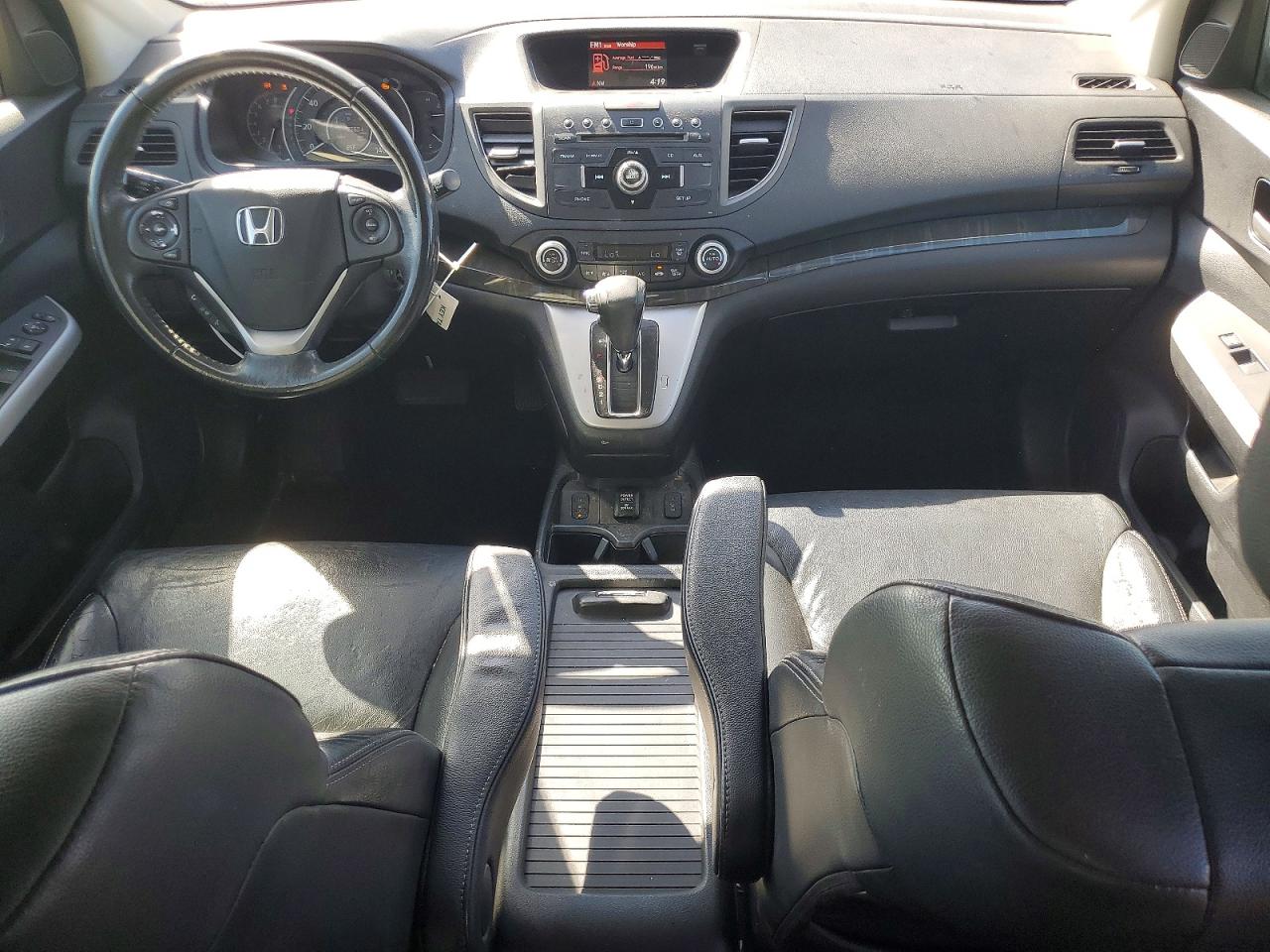 2012 Honda Cr-v Exl Silver vin: JHLRM3H73CC009506