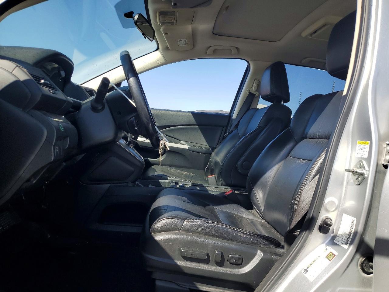 2012 Honda Cr-v Exl Silver vin: JHLRM3H73CC009506