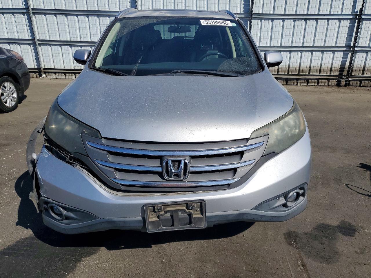 2012 Honda Cr-v Exl Silver vin: JHLRM3H73CC009506