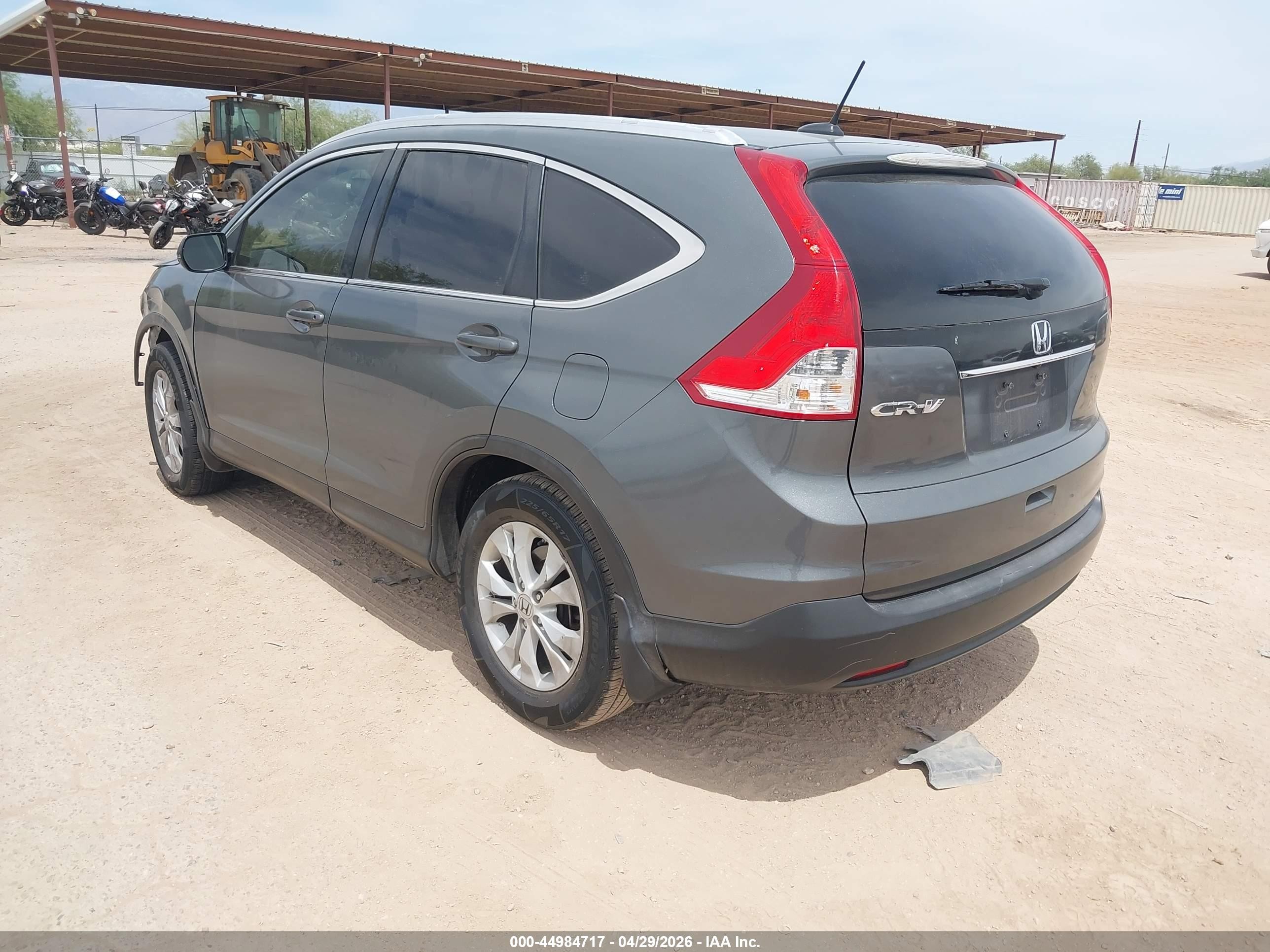 2012 Honda Cr-v Ex-l Серый vin: JHLRM3H74CC006209