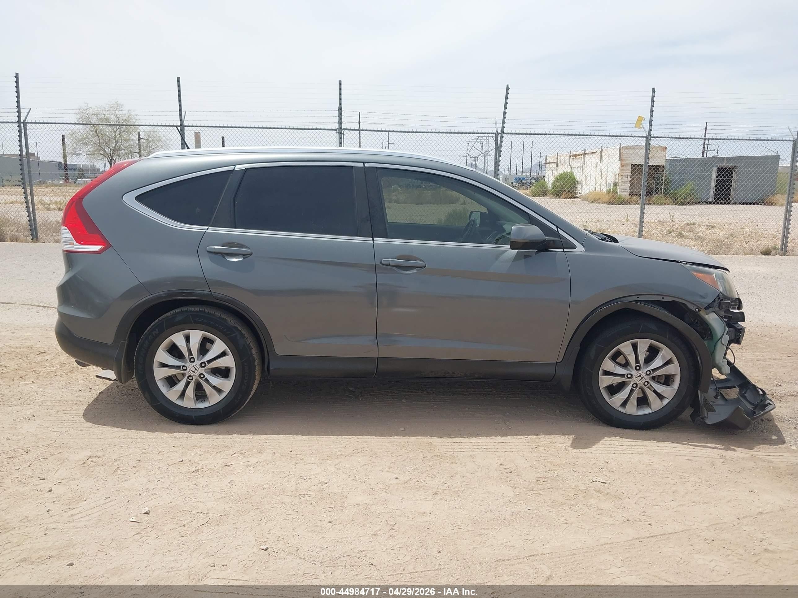 2012 Honda Cr-v Ex-l Серый vin: JHLRM3H74CC006209