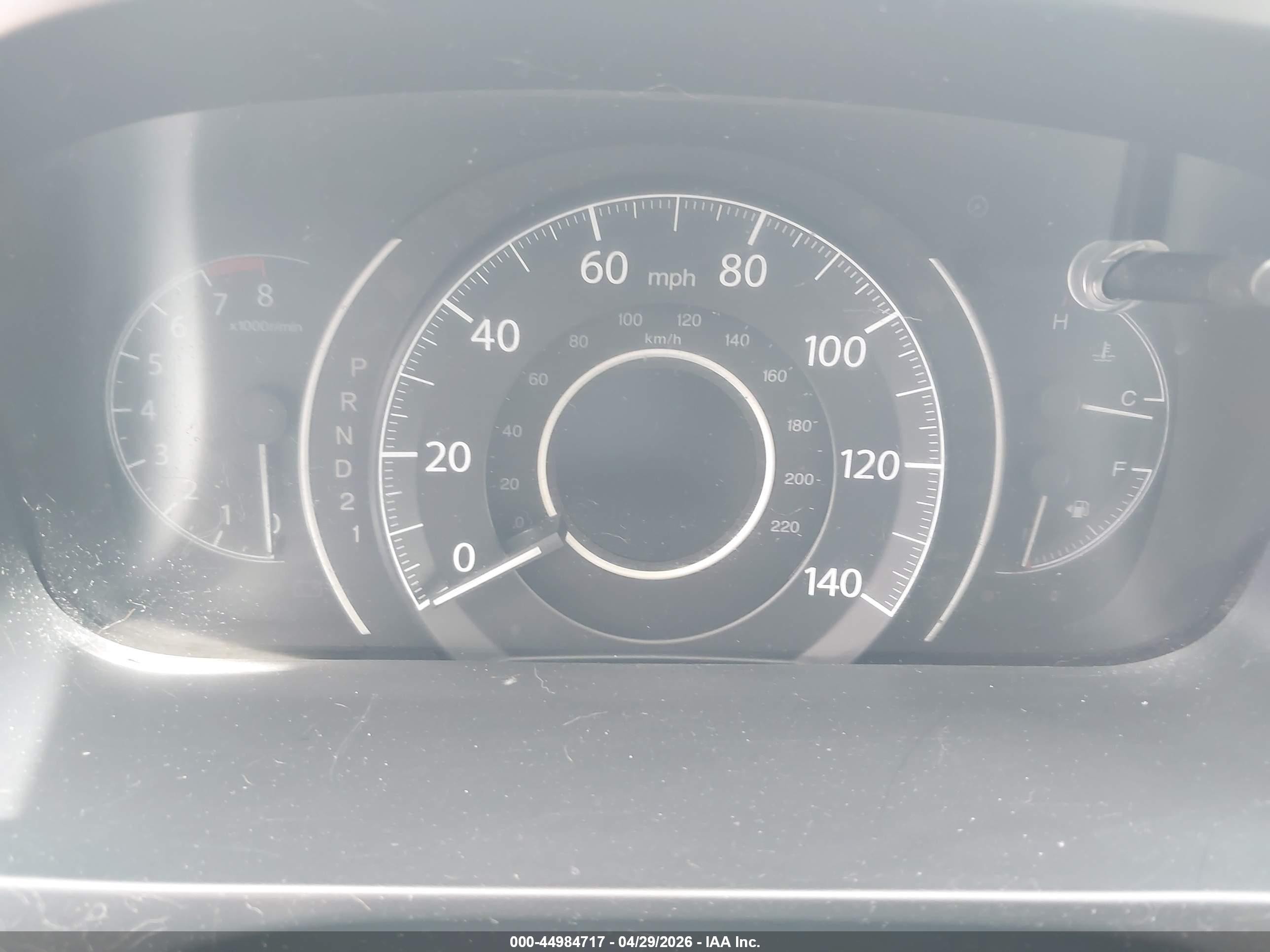 2012 Honda Cr-v Ex-l Серый vin: JHLRM3H74CC006209