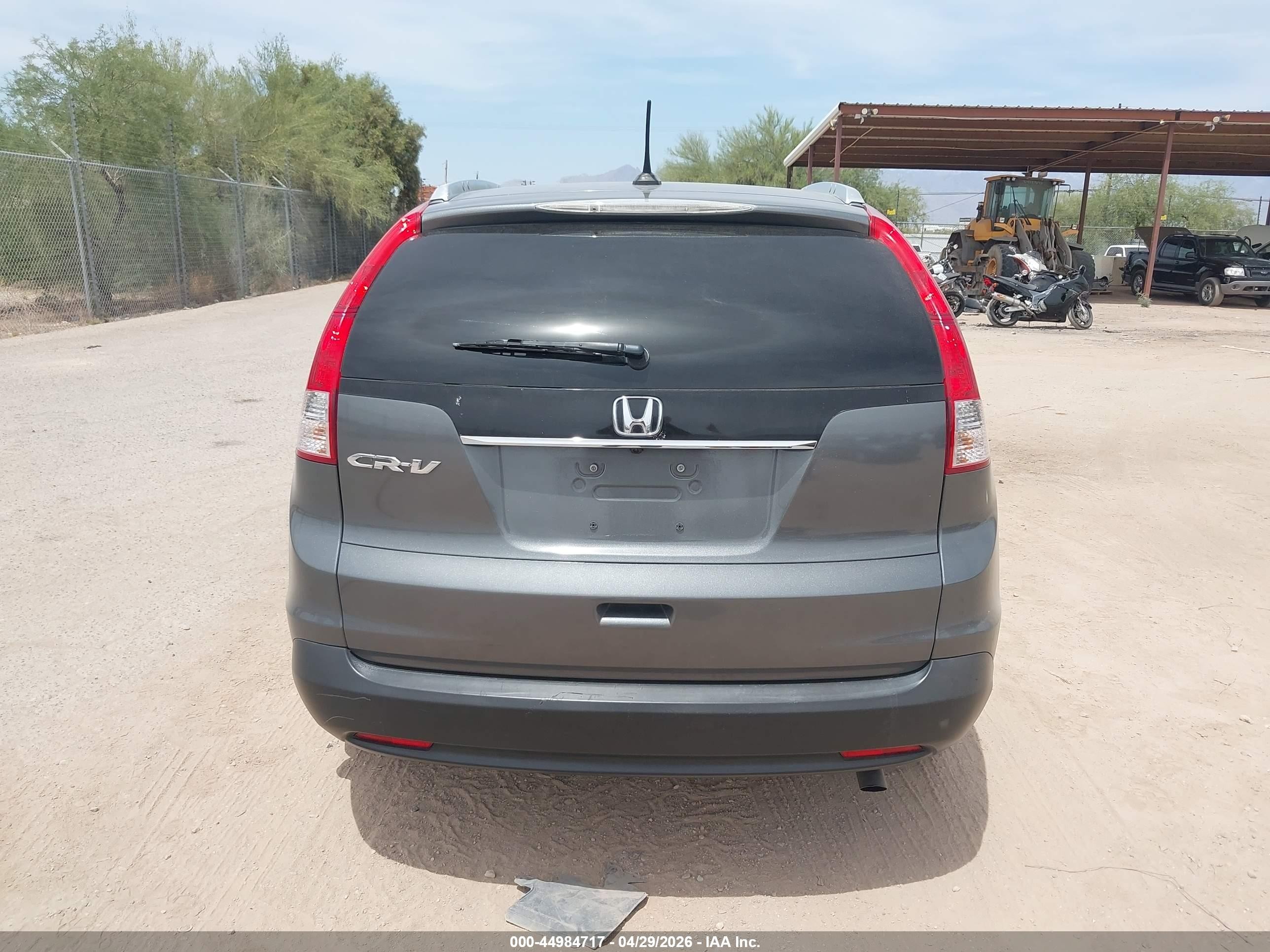 2012 Honda Cr-v Ex-l Серый vin: JHLRM3H74CC006209