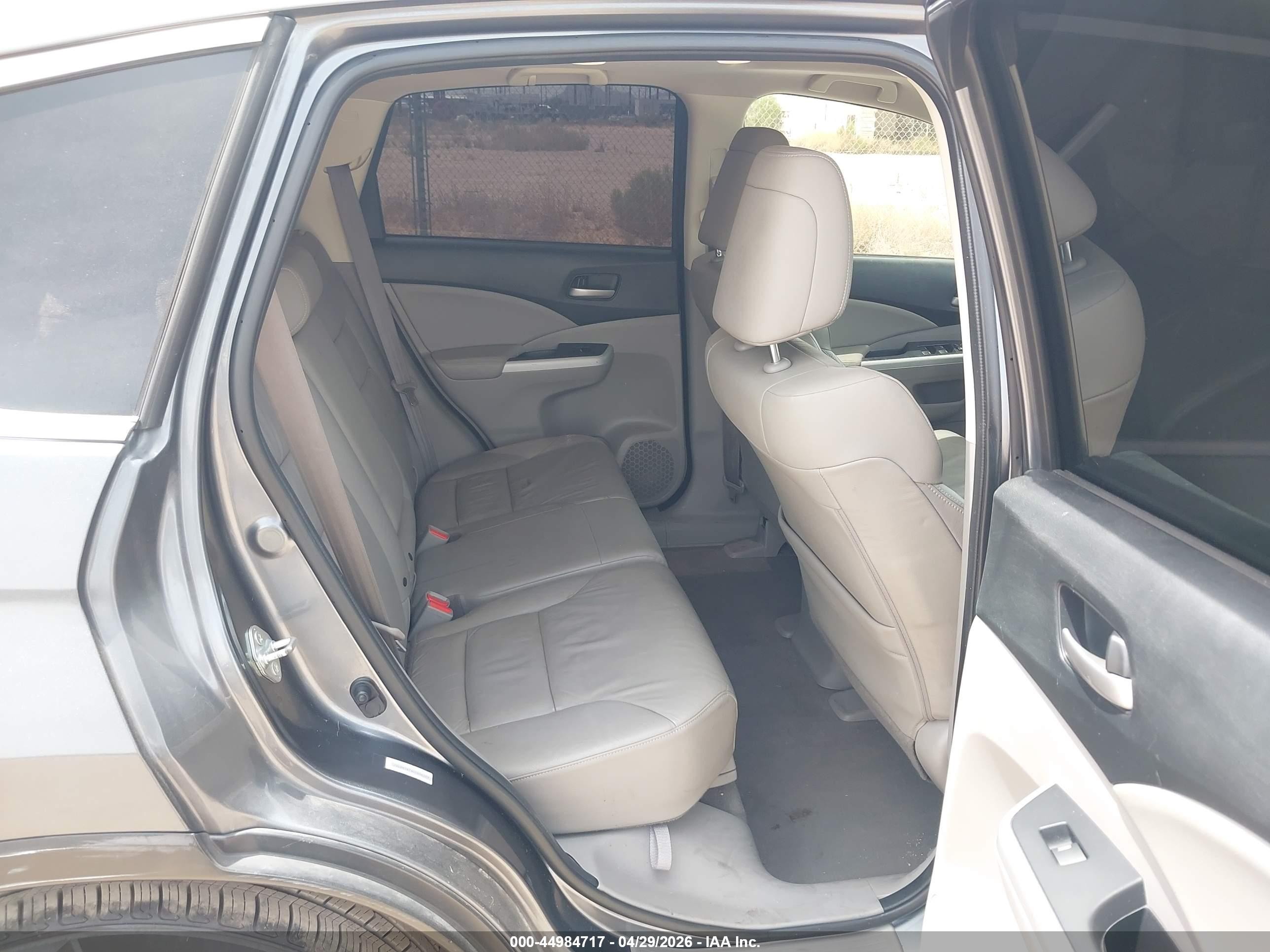 2012 Honda Cr-v Ex-l Серый vin: JHLRM3H74CC006209