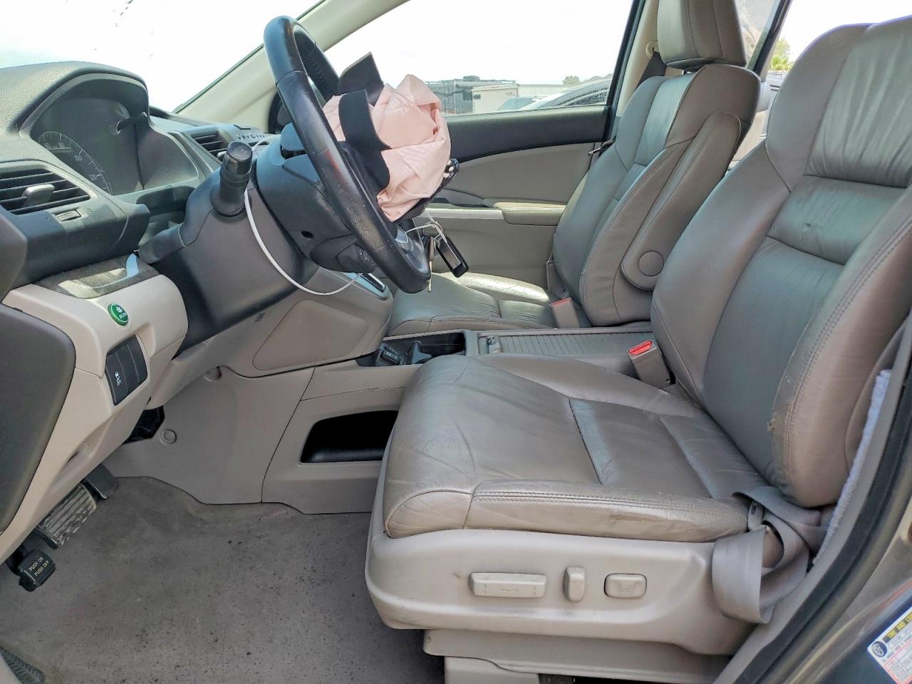 2012 Honda Cr-v Exl Gray vin: JHLRM3H74CC012527