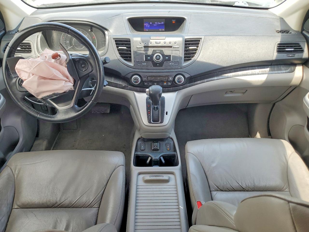 2012 Honda Cr-v Exl Gray vin: JHLRM3H74CC012527