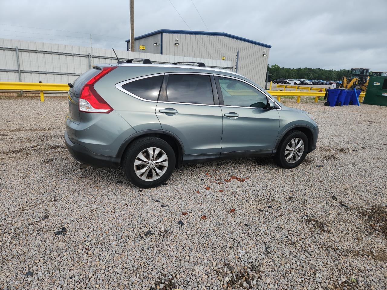 2012 Honda Cr-v Exl Green vin: JHLRM3H75CC001469