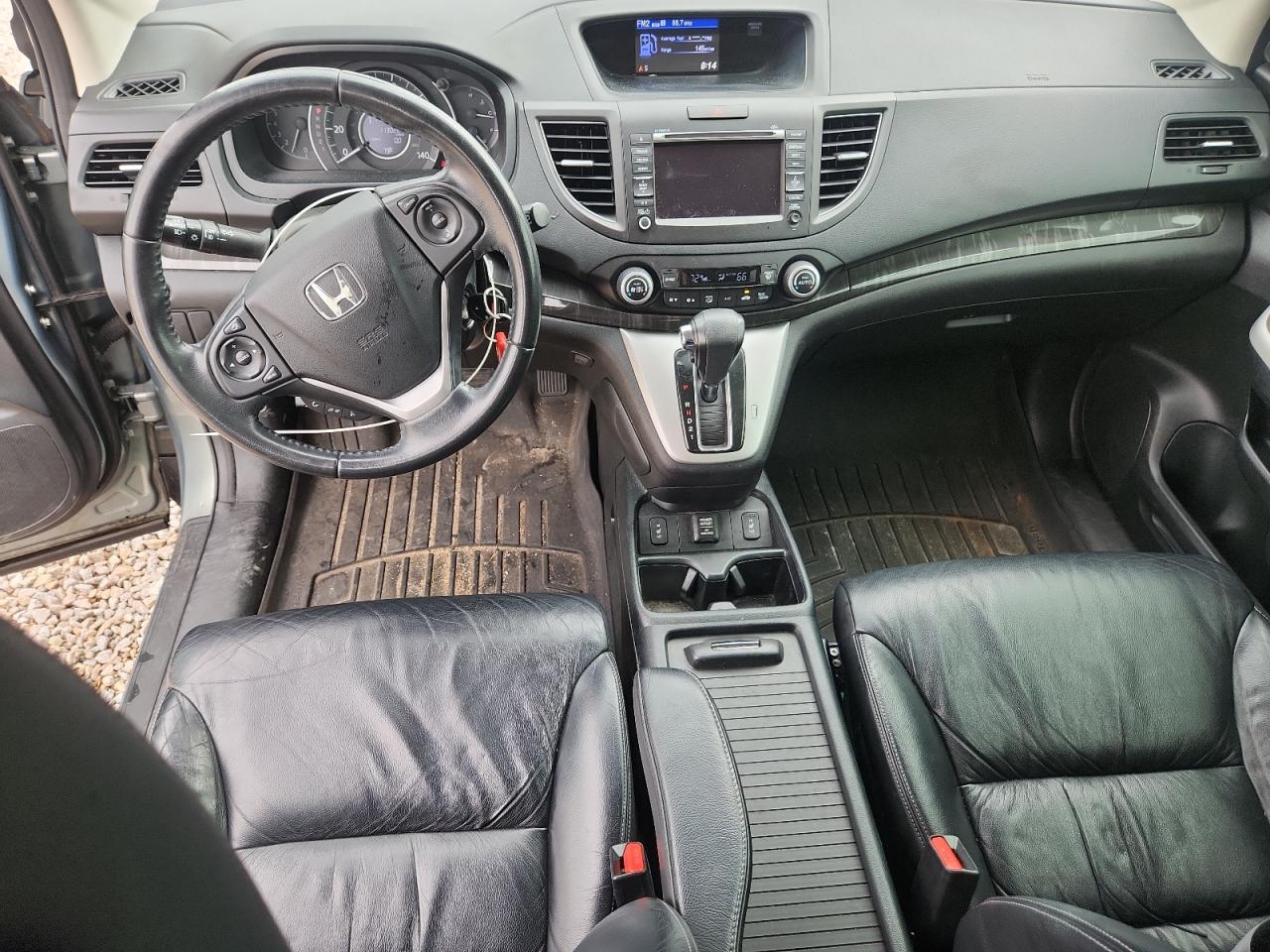 2012 Honda Cr-v Exl Green vin: JHLRM3H75CC001469