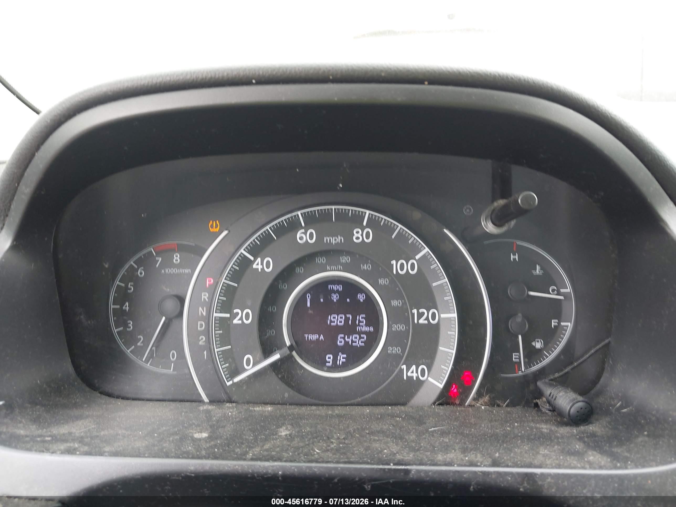 2012 Honda Cr-v Ex-l Gray vin: JHLRM3H75CC005330