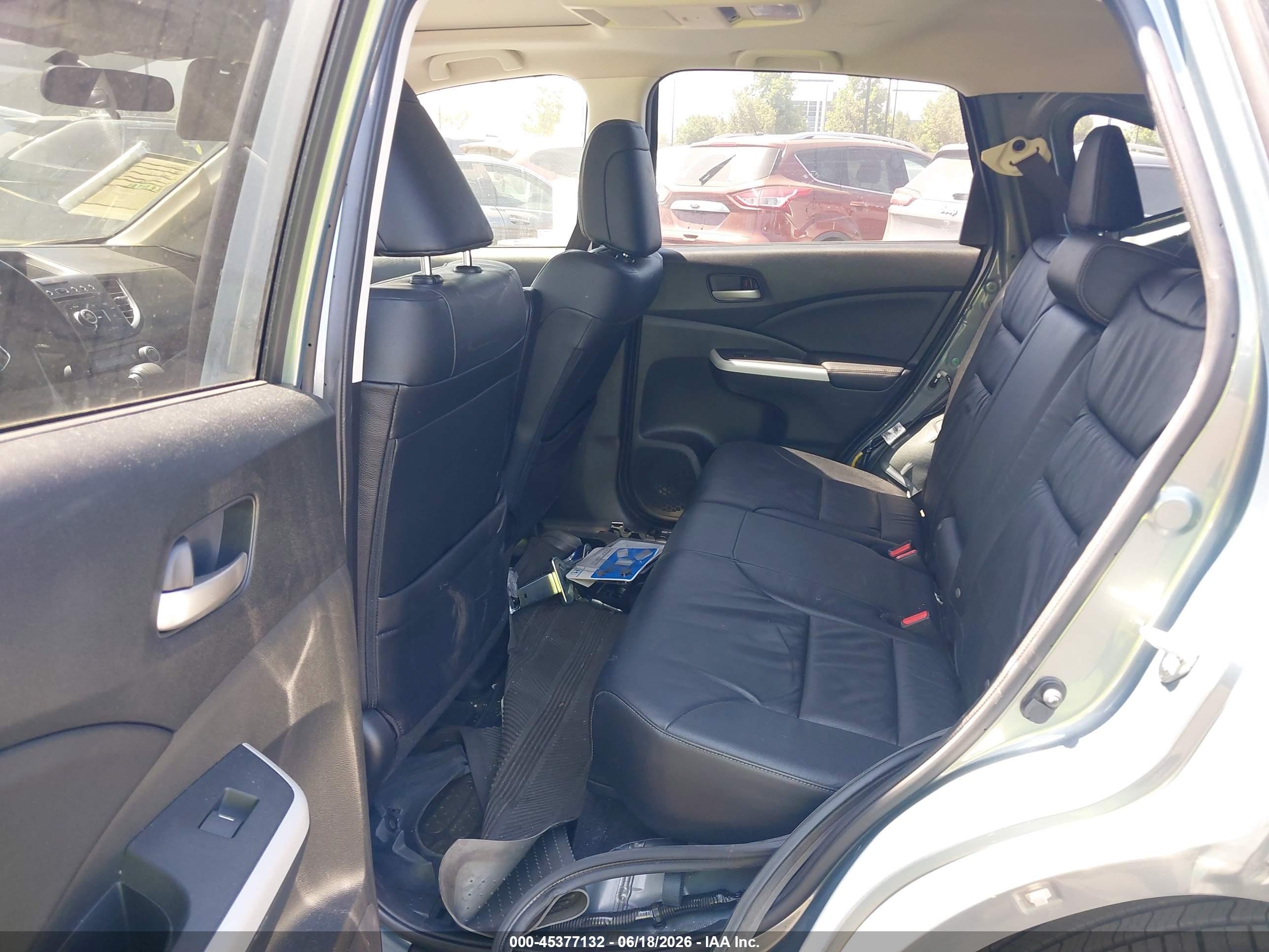2012 Honda Cr-v Ex-l Зеленый vin: JHLRM3H75CC007238