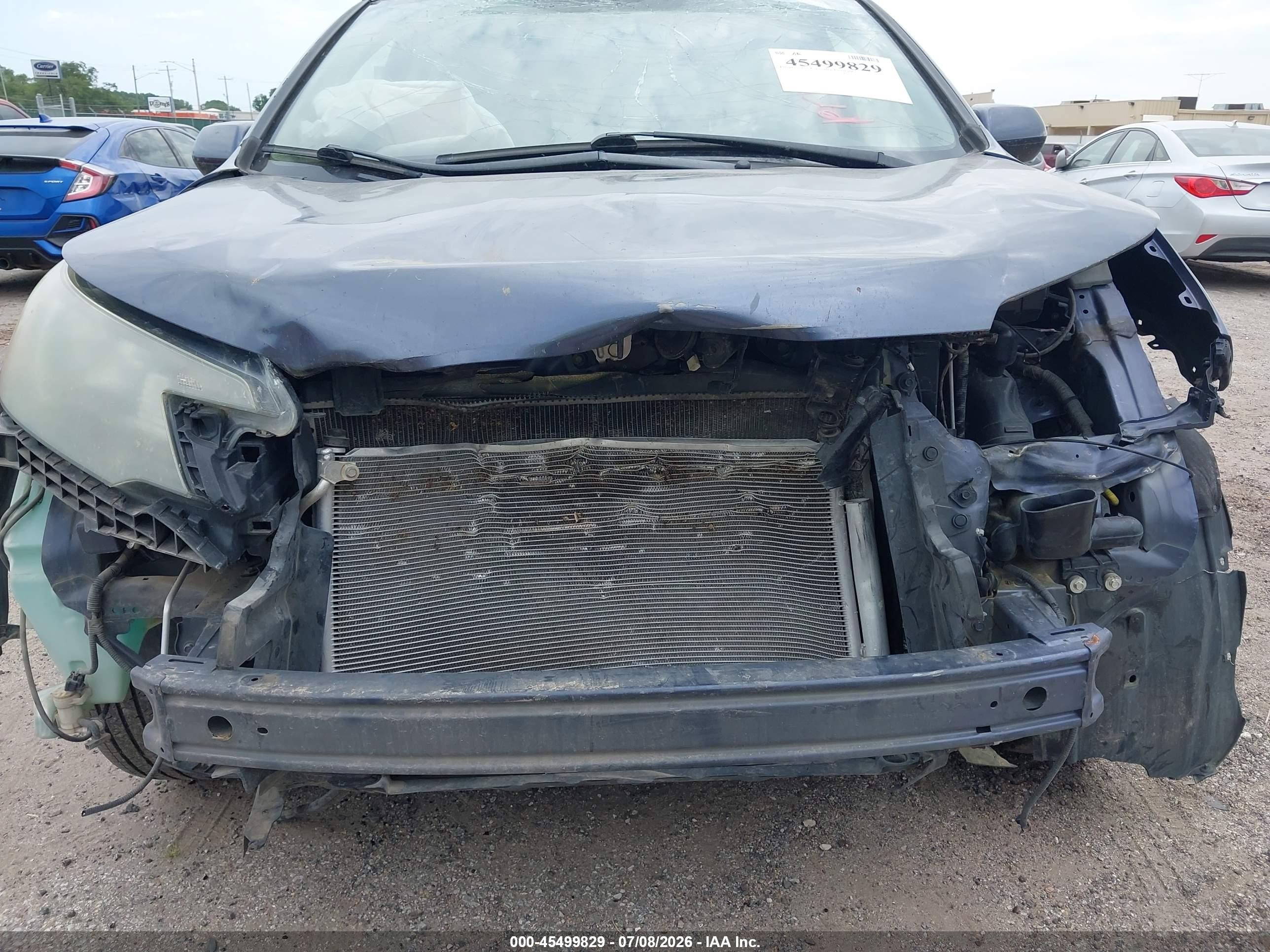 2012 Honda Cr-v Ex-l Blue vin: JHLRM3H76CC005756