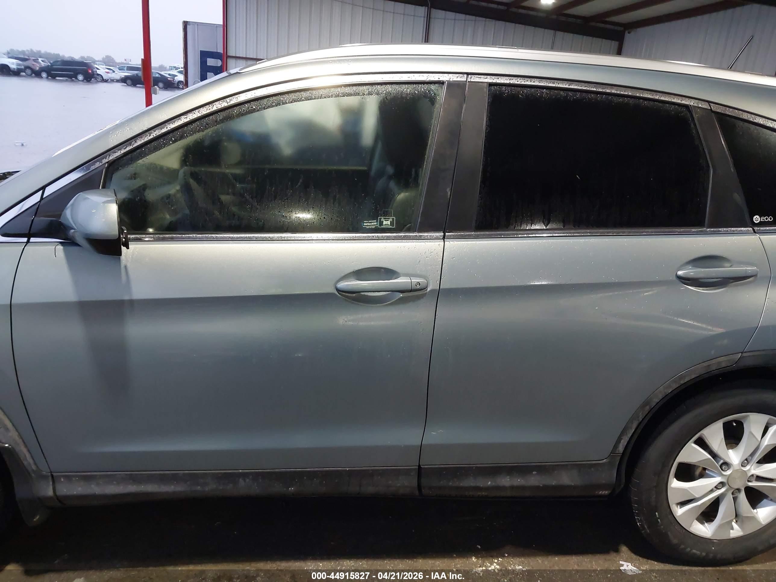 2012 Honda Cr-v Ex-l Silver vin: JHLRM3H76CC006499
