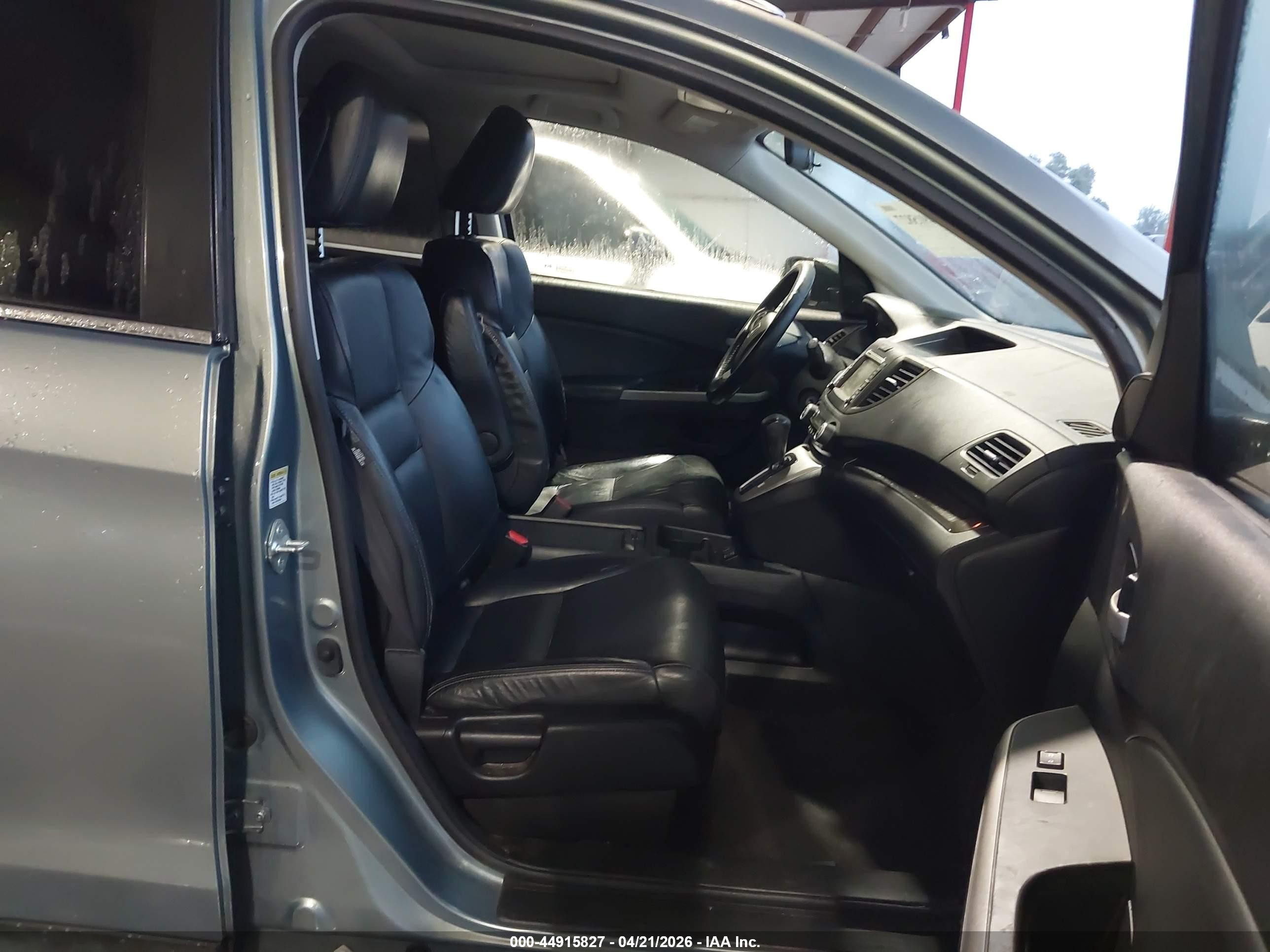 2012 Honda Cr-v Ex-l Silver vin: JHLRM3H76CC006499
