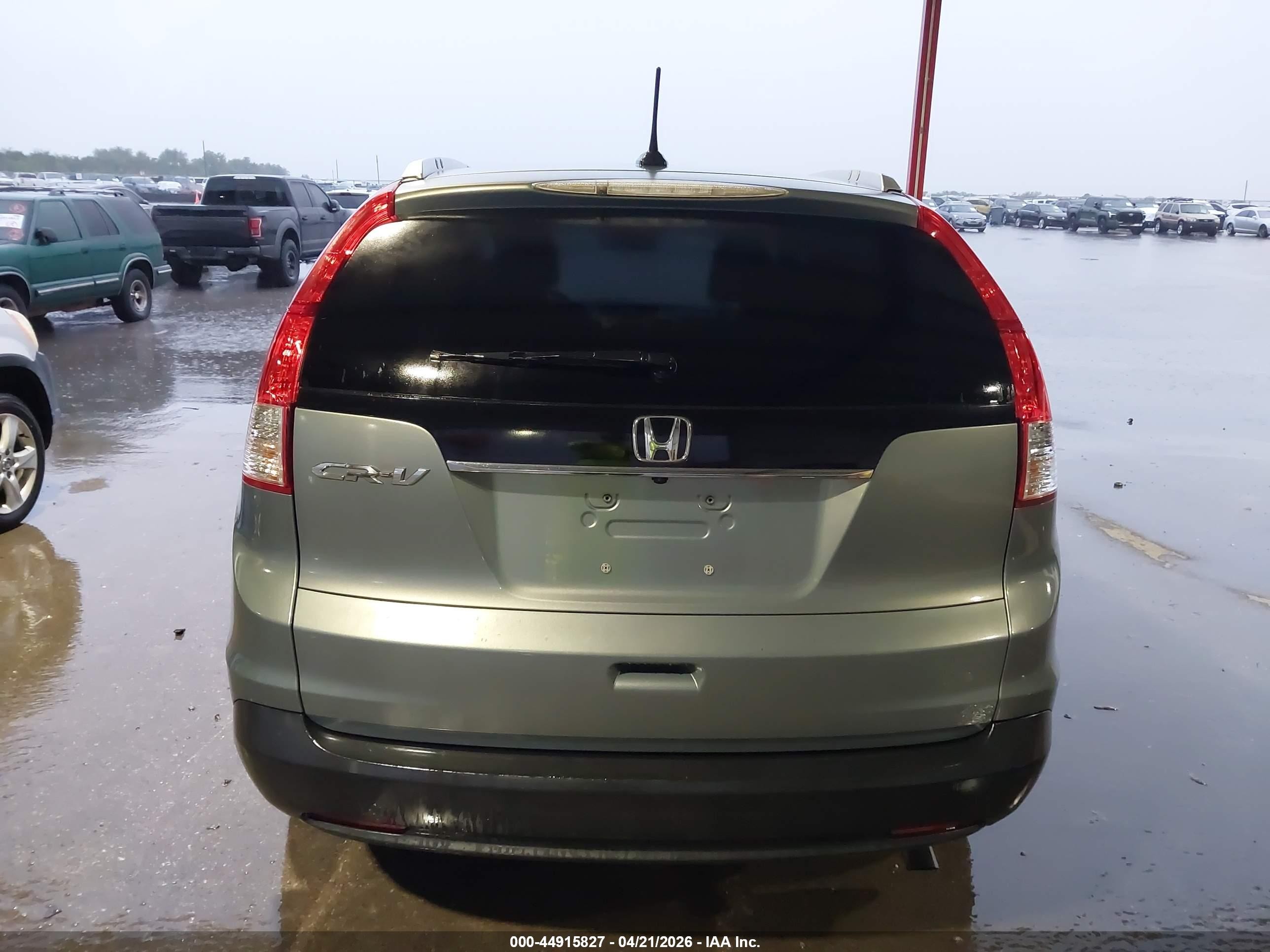 2012 Honda Cr-v Ex-l Silver vin: JHLRM3H76CC006499