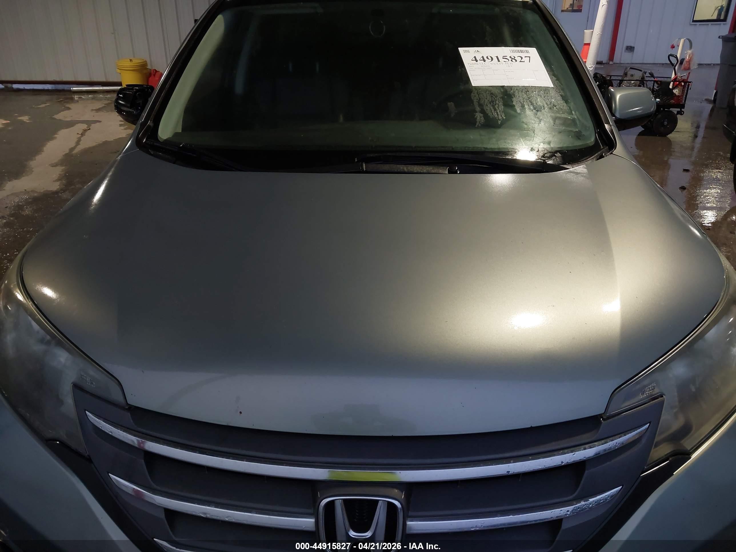 2012 Honda Cr-v Ex-l Silver vin: JHLRM3H76CC006499