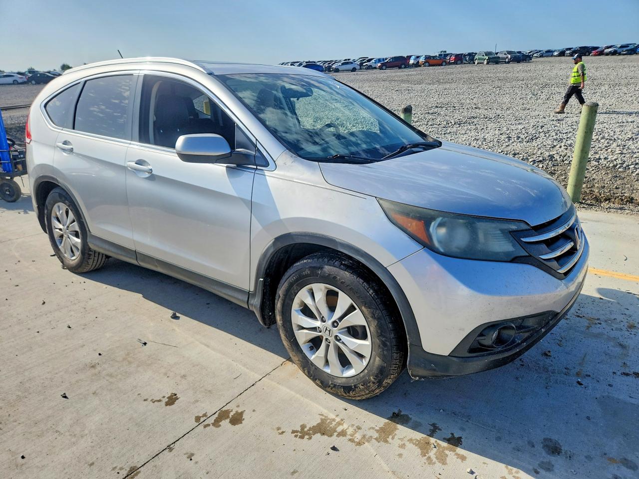 2012 Honda Cr-v Exl Серебряный vin: JHLRM3H76CC009502