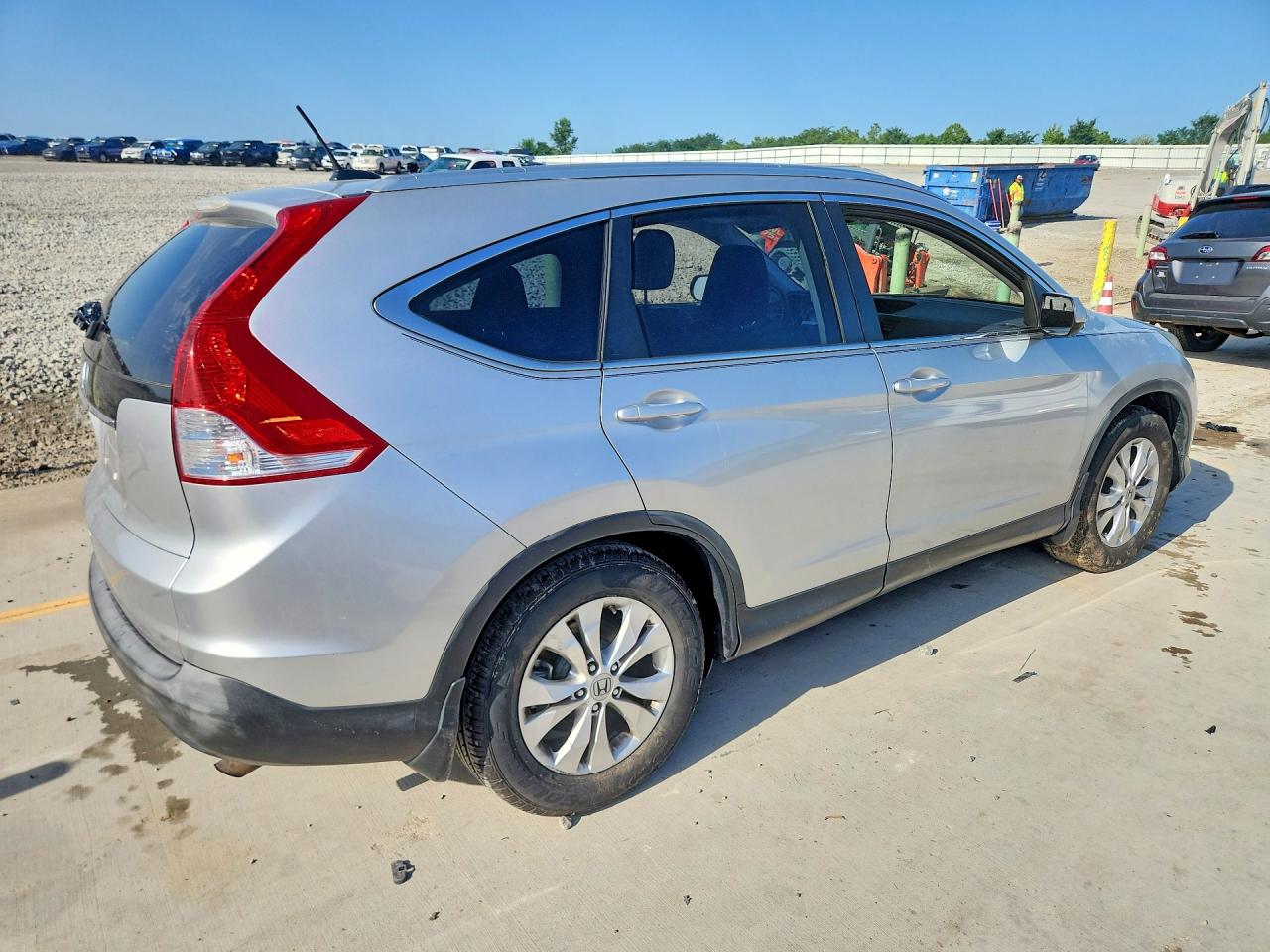 2012 Honda Cr-v Exl Серебряный vin: JHLRM3H76CC009502