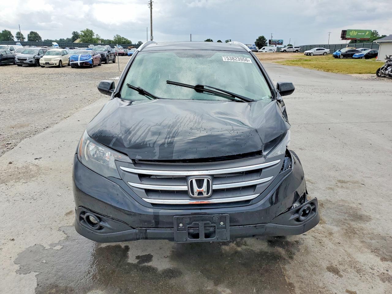 2012 Honda Cr-v Exl Black vin: JHLRM3H77CC002168