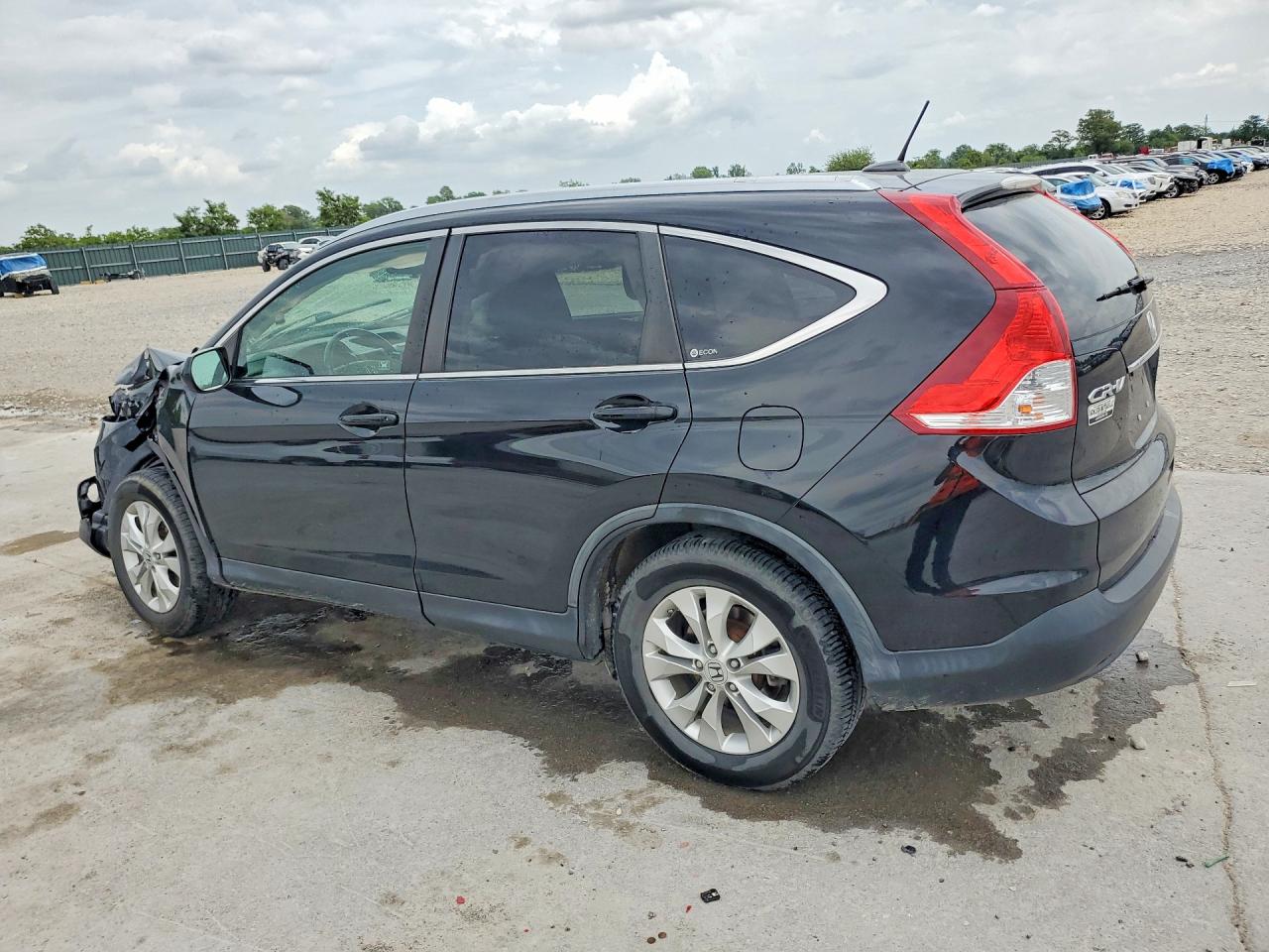 2012 Honda Cr-v Exl Black vin: JHLRM3H77CC002168