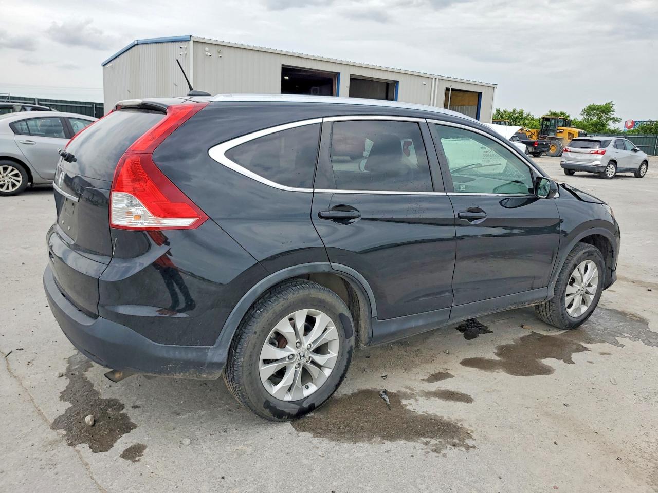 2012 Honda Cr-v Exl Black vin: JHLRM3H77CC002168