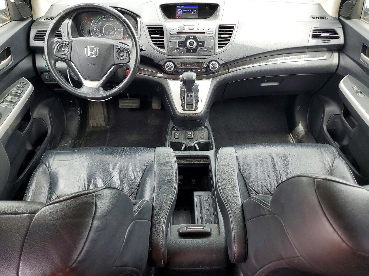 2012 Honda Cr-v Exl Black vin: JHLRM3H77CC002168