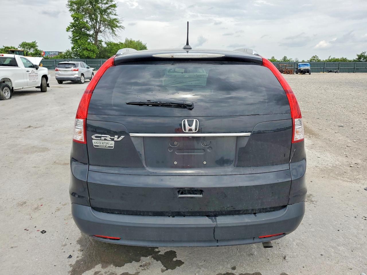 2012 Honda Cr-v Exl Black vin: JHLRM3H77CC002168