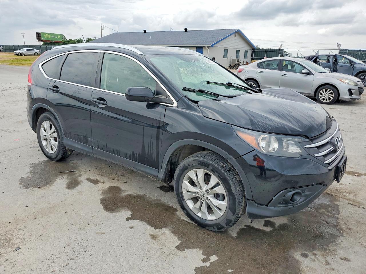 2012 Honda Cr-v Exl Black vin: JHLRM3H77CC002168